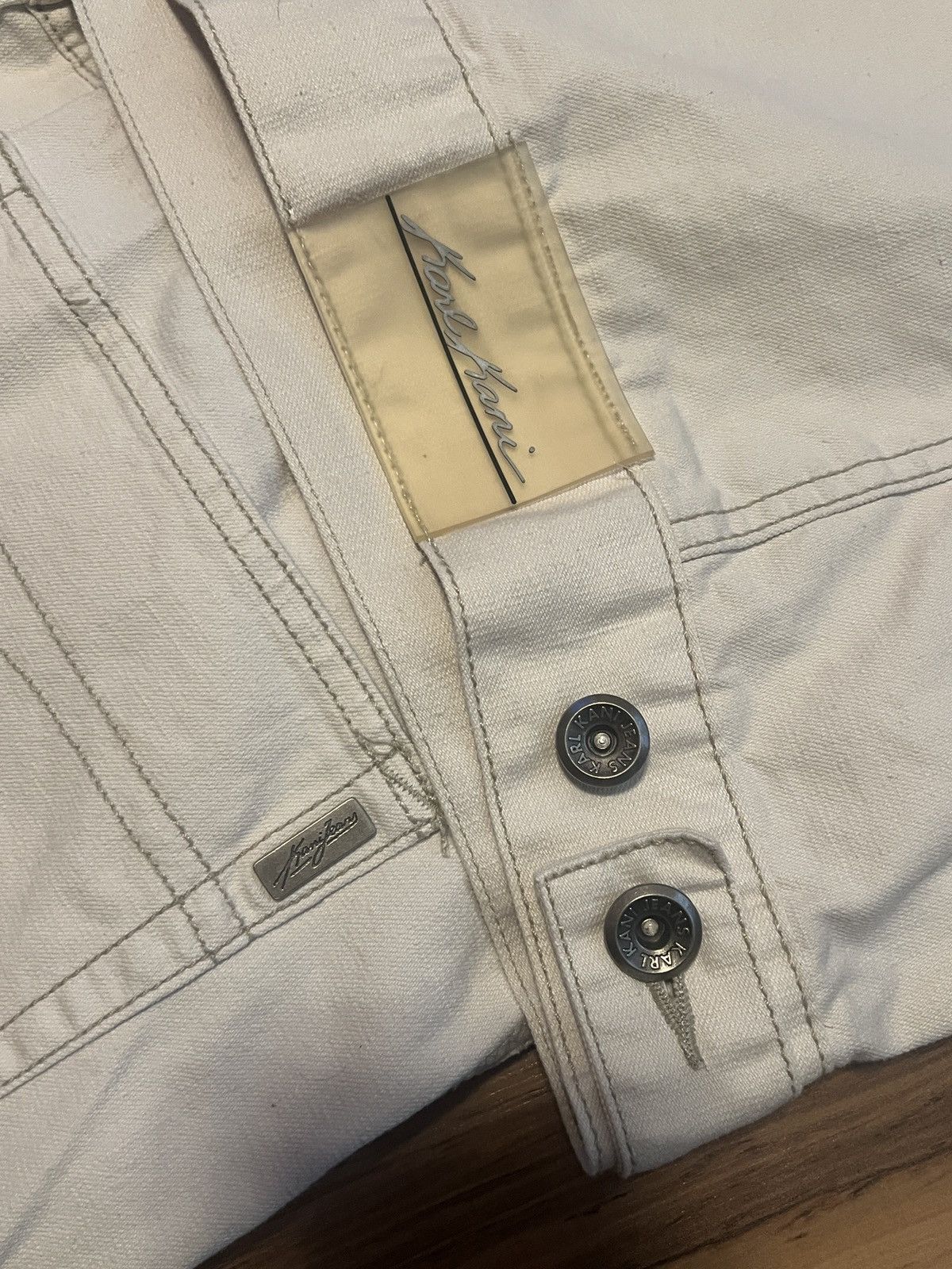 Karl Kani Karl Kani FULL White Denim Set Size US 40 / EU 56 - 8 Thumbnail