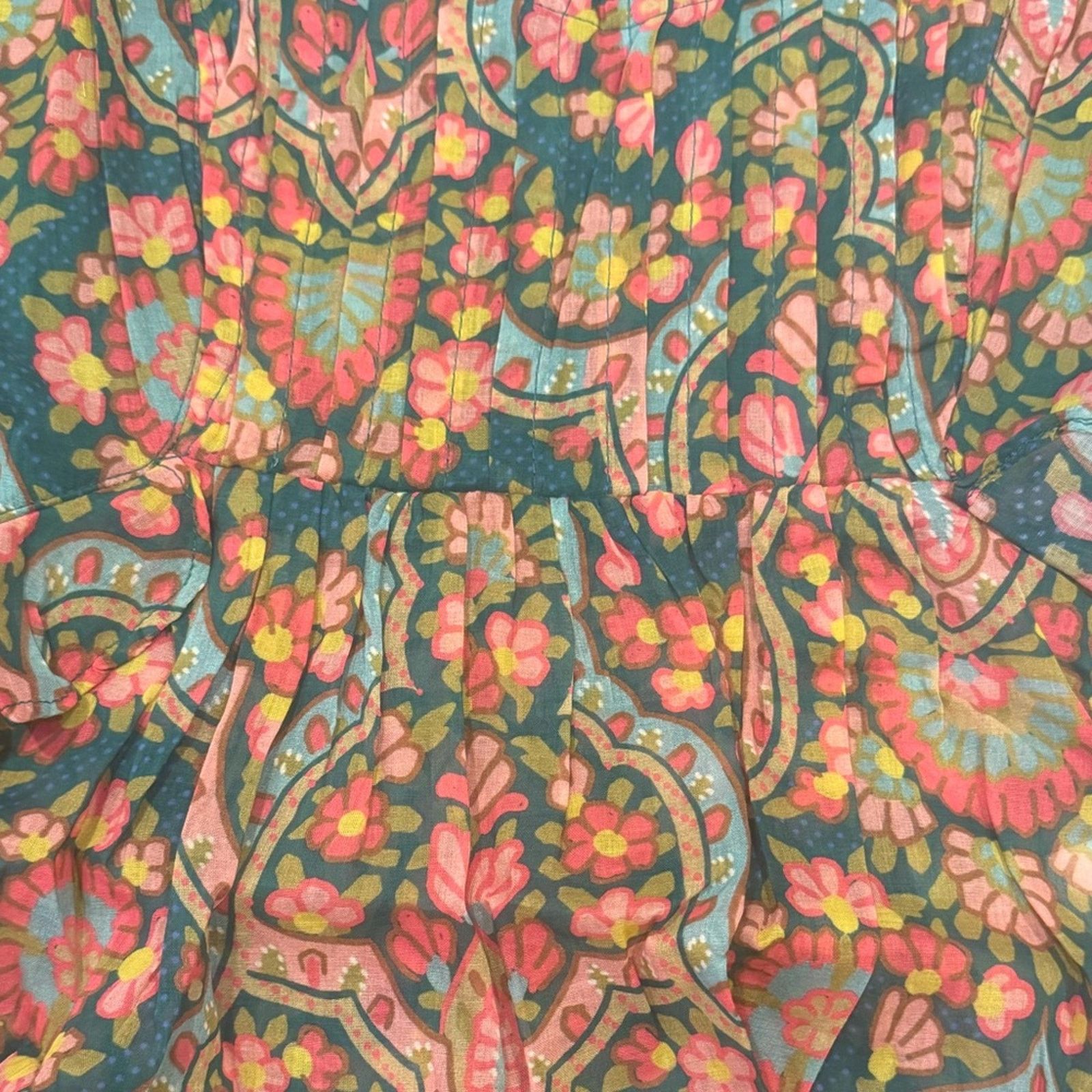 MOTHER MOTHER The Roam Free Floral Cotton Camisole - Under the Rug Size M / US 6-8 / IT 42-44 - 6 Thumbnail