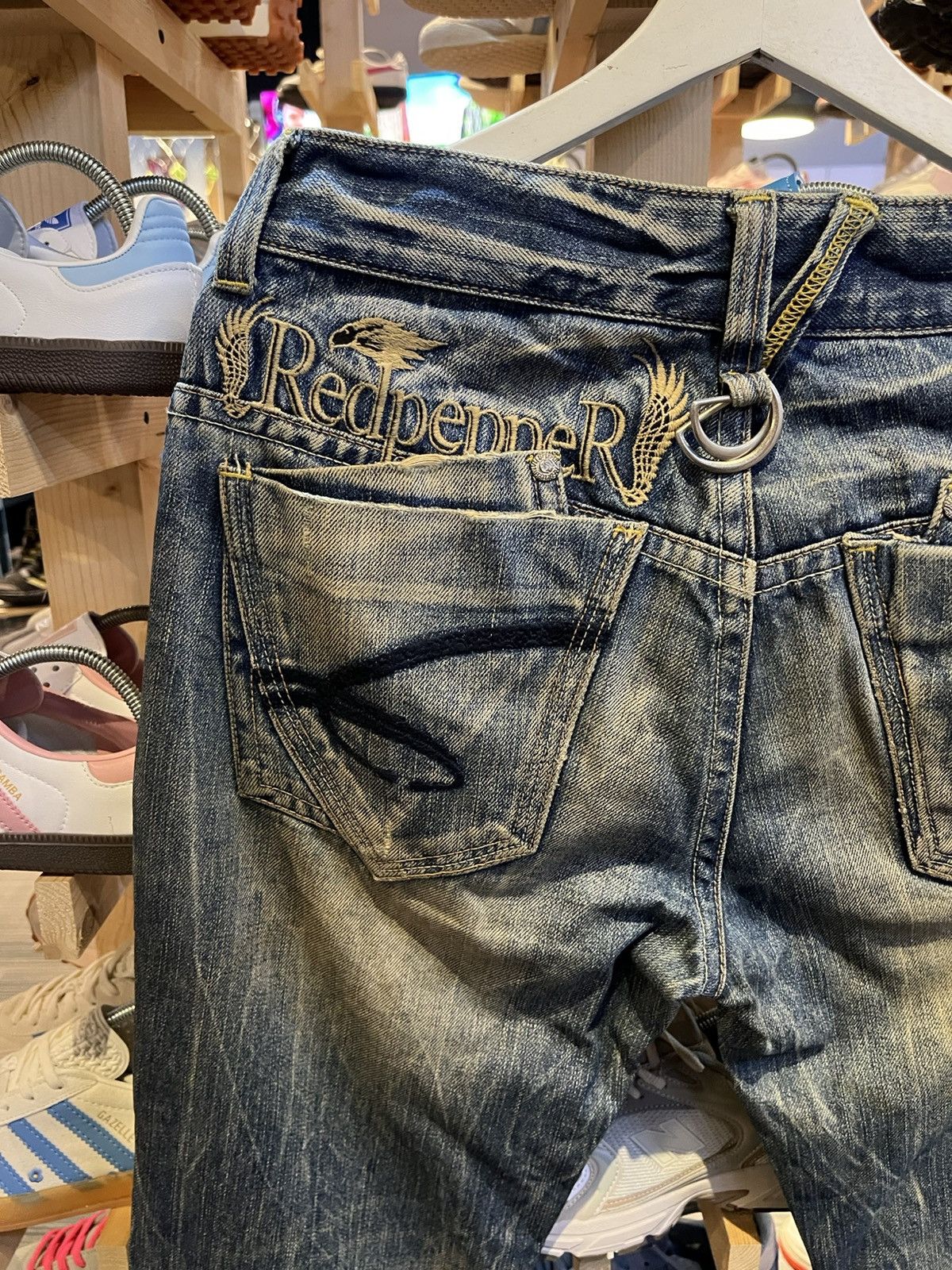 Vintage Red Pepper Jeans Jeans Distressed Jeans Size 30" / US 8 / IT 44 - 7 Thumbnail