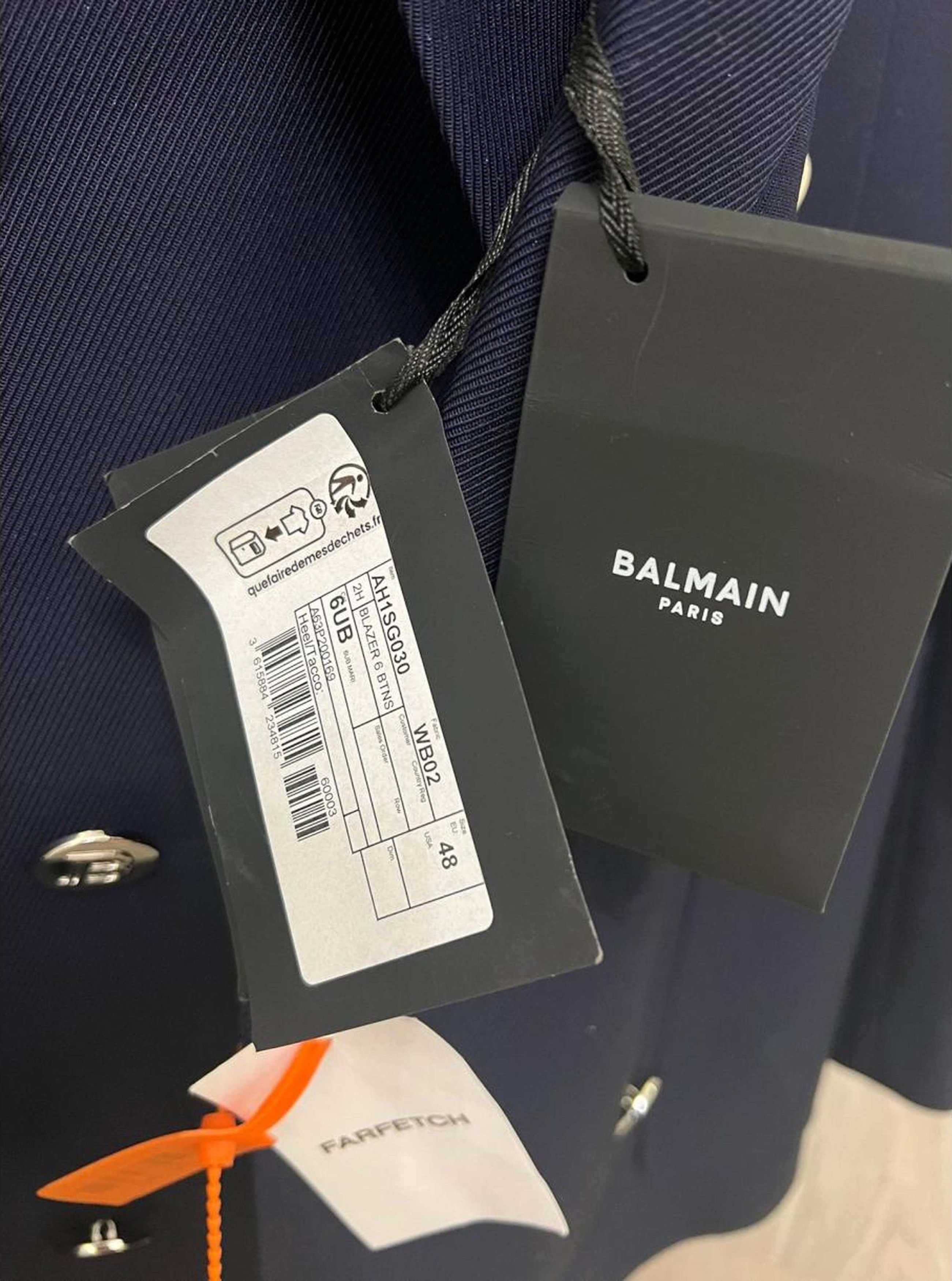 Balmain Balmain wool Jacket M Size US M / EU 48-50 / 2 - 17 Thumbnail