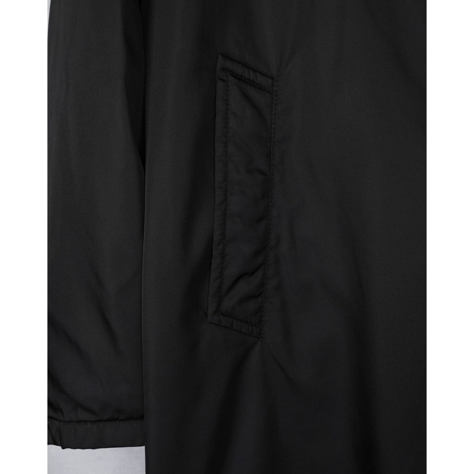 Prada Vintage prada black padded nylon button front coat jacket Size US L / EU 52-54 / 3 - 14 Thumbnail