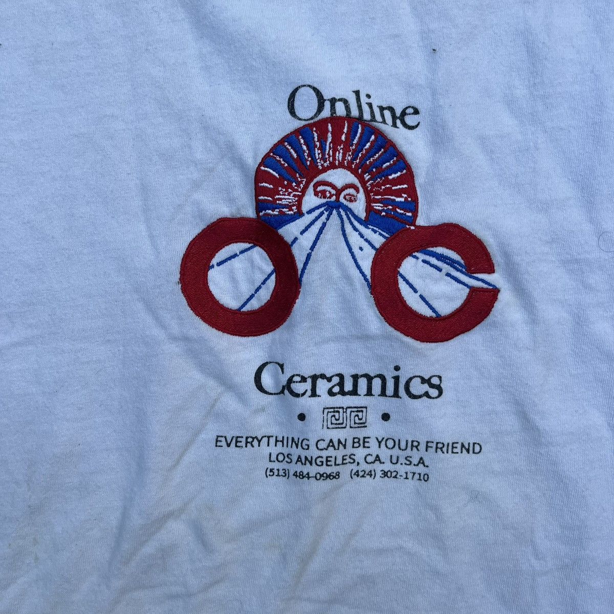 Online Ceramics Rare Online Ceramics Early Embroidered Shirt Size XXL Size US XXL / EU 58 / 5 - 2 Thumbnail