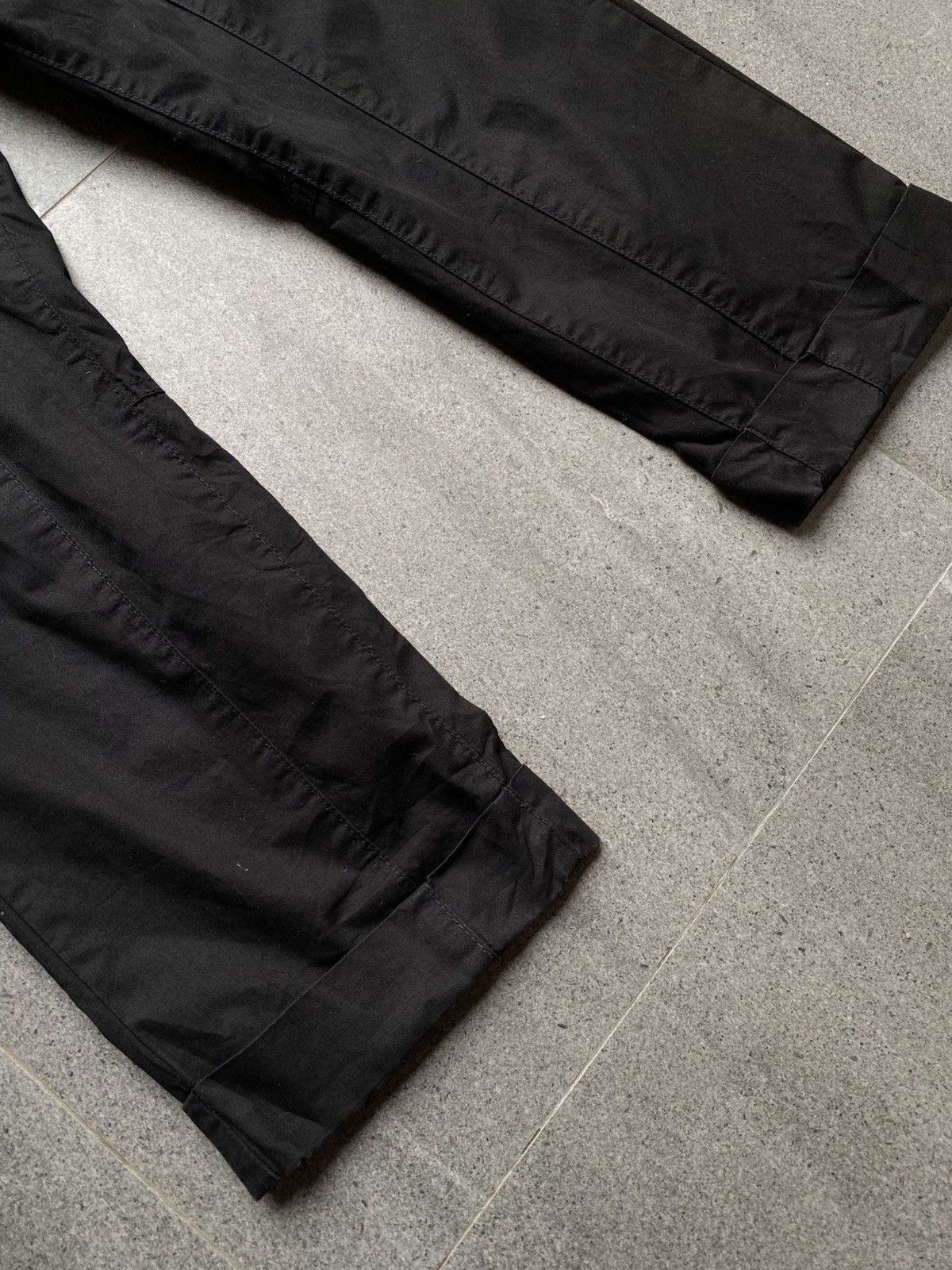 Issey Miyake ZUCCa Black Button Fly Pants / Issey Miyake Group Size US 29 - 4 Thumbnail