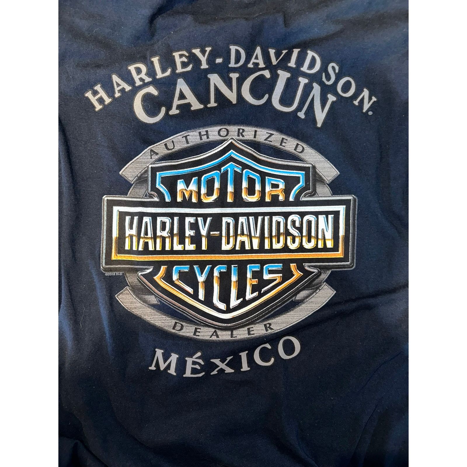 Harley Davidson 🔥 Vintage Harley-Davidson Cancun Tee 🦅🏍 XL Size US XL / EU 56 / 4 - 4 Thumbnail