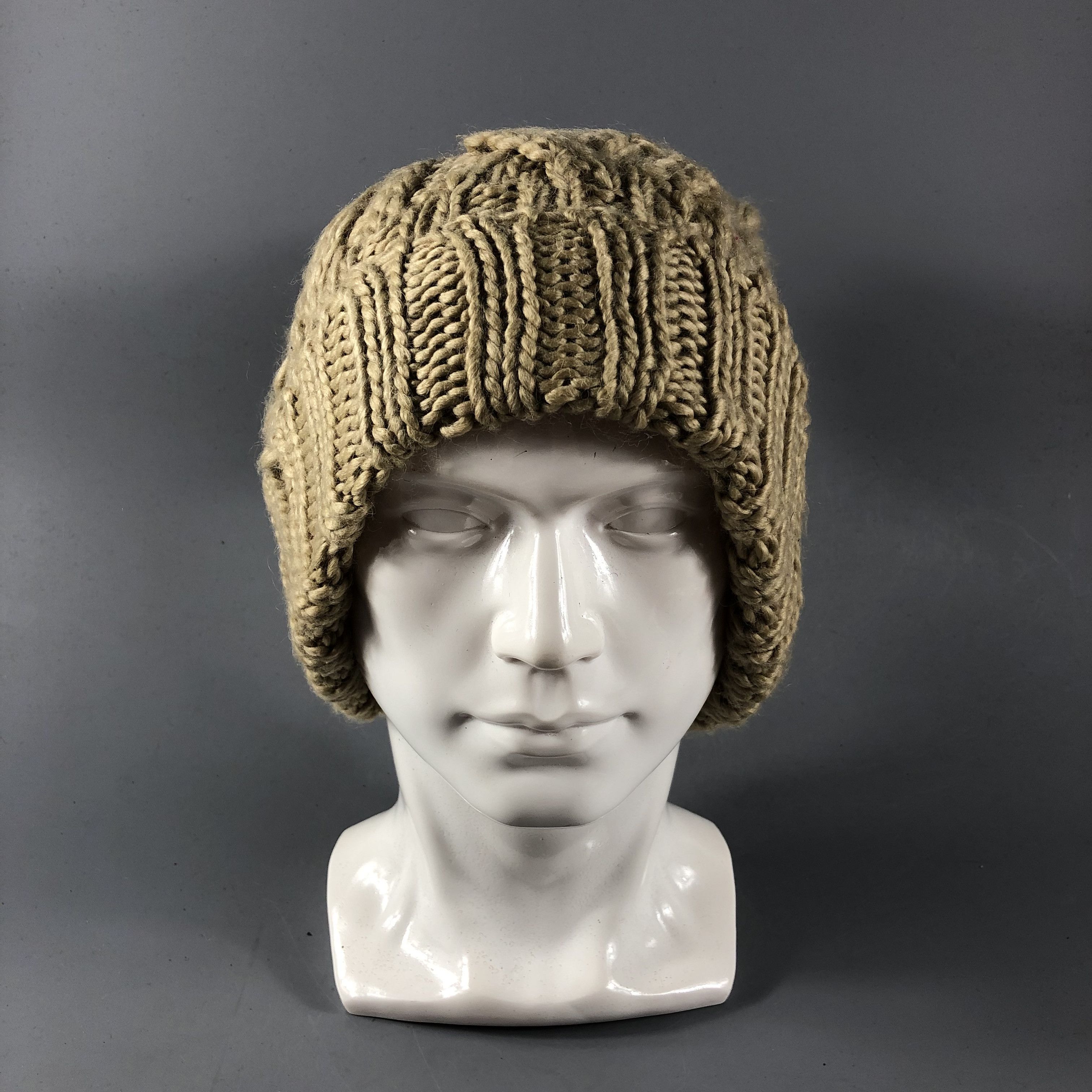 Beams Plus Beams Cable Knit Bobble Wool Beanie Snowcap Snow Hat B660 Size ONE SIZE - 2 Thumbnail