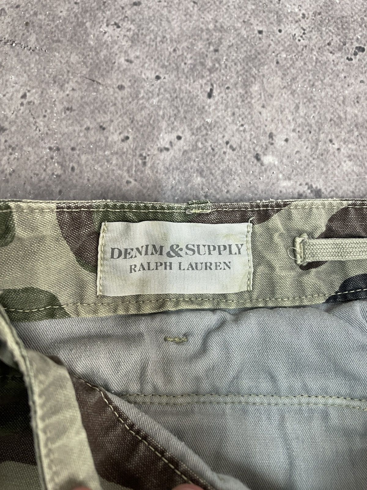 Denim & Supply Ralph Lauren Vintage Polo Ralph Lauren Camo Cargo Pants Y2K Military Size US 32 / EU 48 - 13 Thumbnail