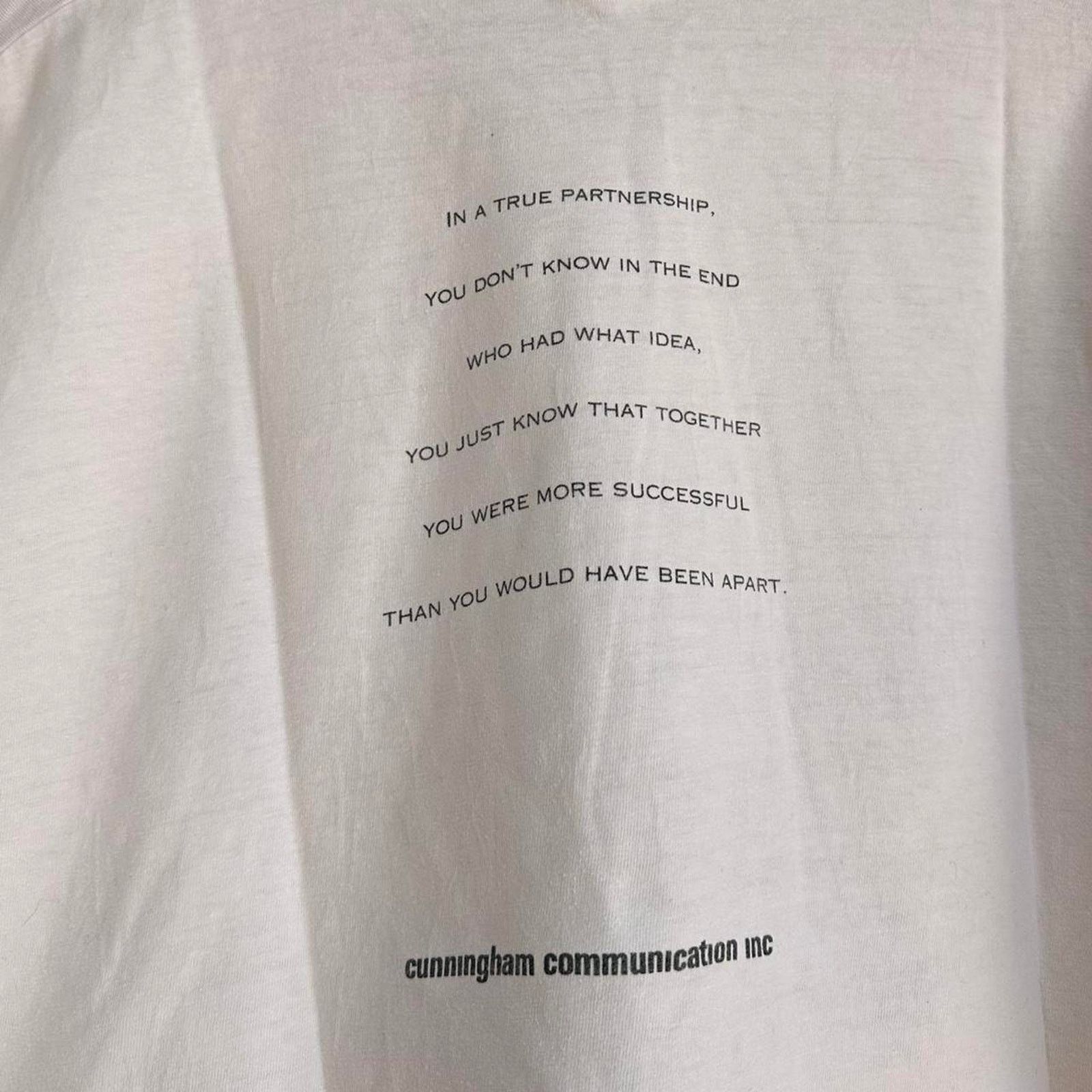 Hanes × Vintage Vintage Cunningham Communications Inc Art Shirt Size US XL / EU 56 / 4 - 6 Thumbnail
