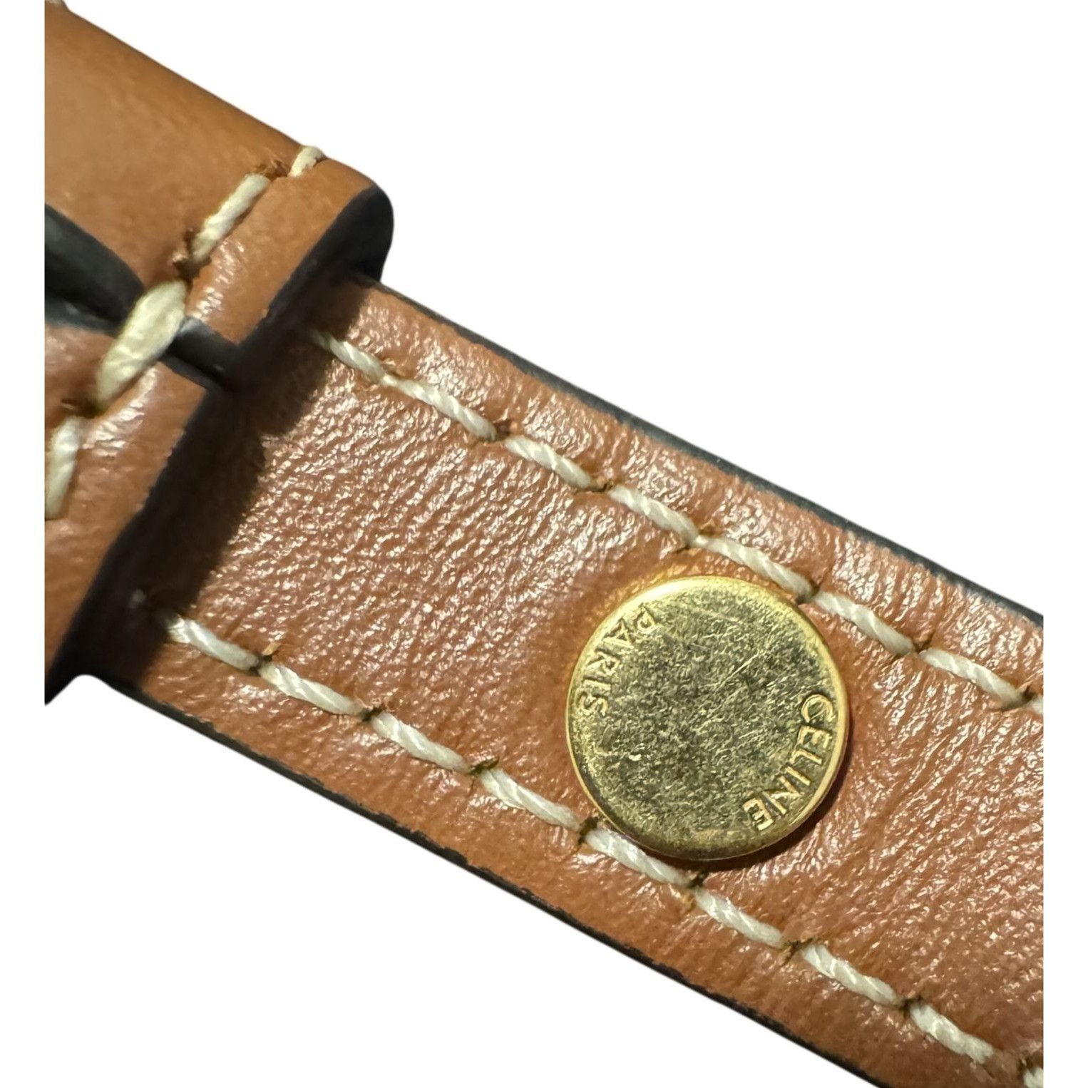 Celine Celine Womens Mini Vertical Cabas Bag With Triomphe Canvas & Size ONE SIZE - 5 Thumbnail