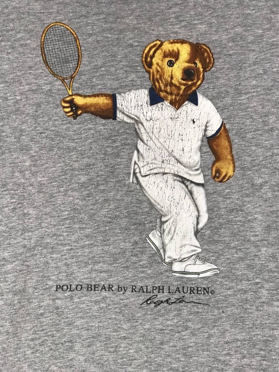 Vintage Vintage polo bear tennis Size US XL / EU 56 / 4 - 3 Thumbnail