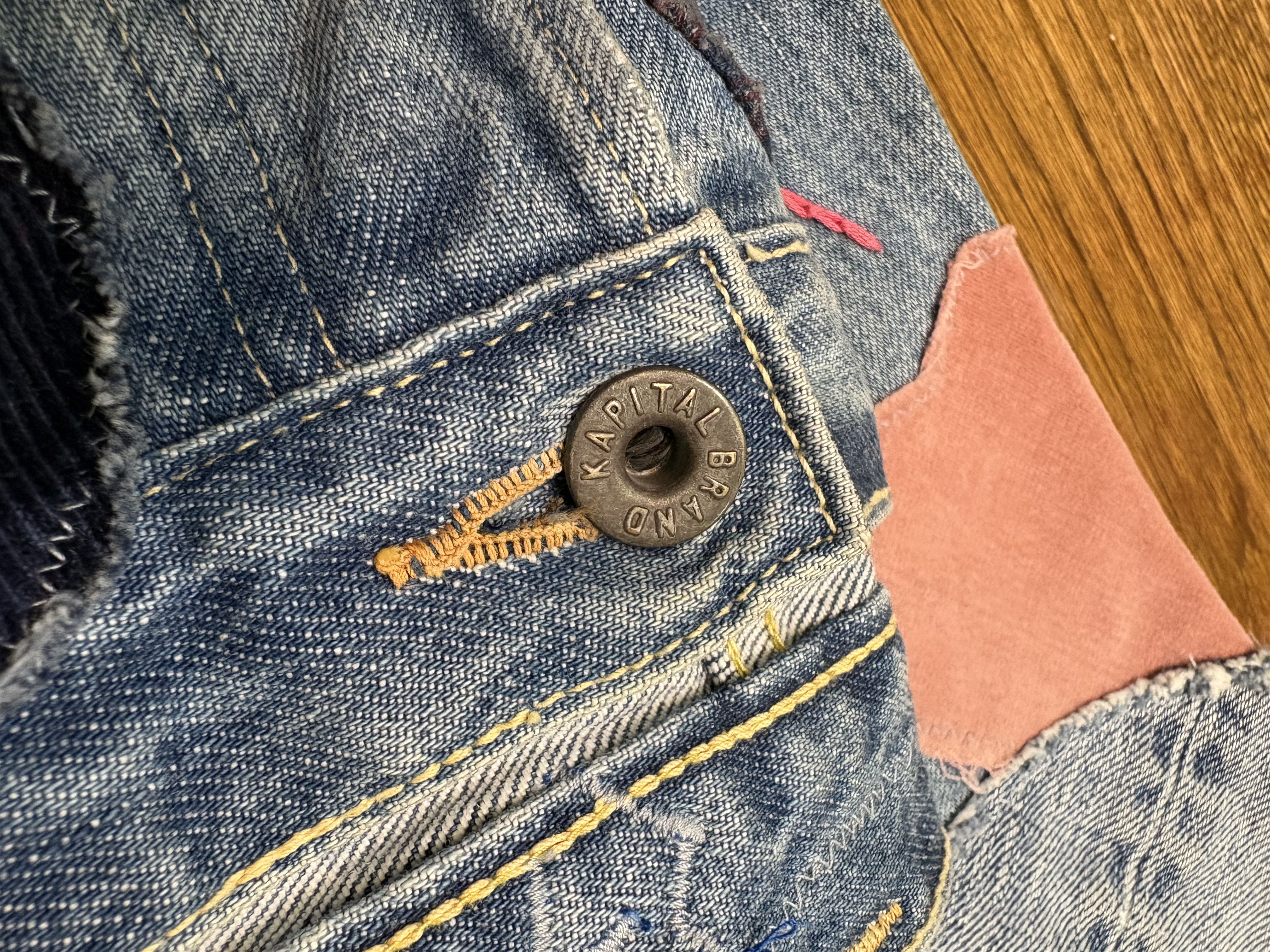 Kapital Kapital Patchwork Monkey Cisco Denim Size US 38 / EU 54 - 11 Thumbnail