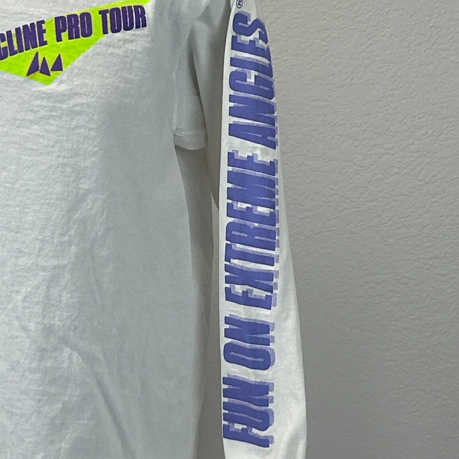 Vintage Vintage 90s Fun On Extreme Angles T Shirt Steve White Medium Size US M / EU 48-50 / 2 - 7 Thumbnail