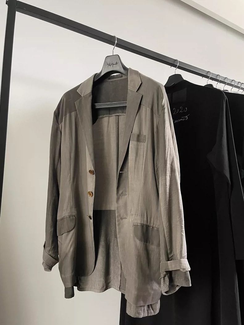 Yohji Yamamoto Yohji Yamamoto 14aw Rainy Season Show Style jacket Size US M / EU 48-50 / 2 - 1 Thumbnail