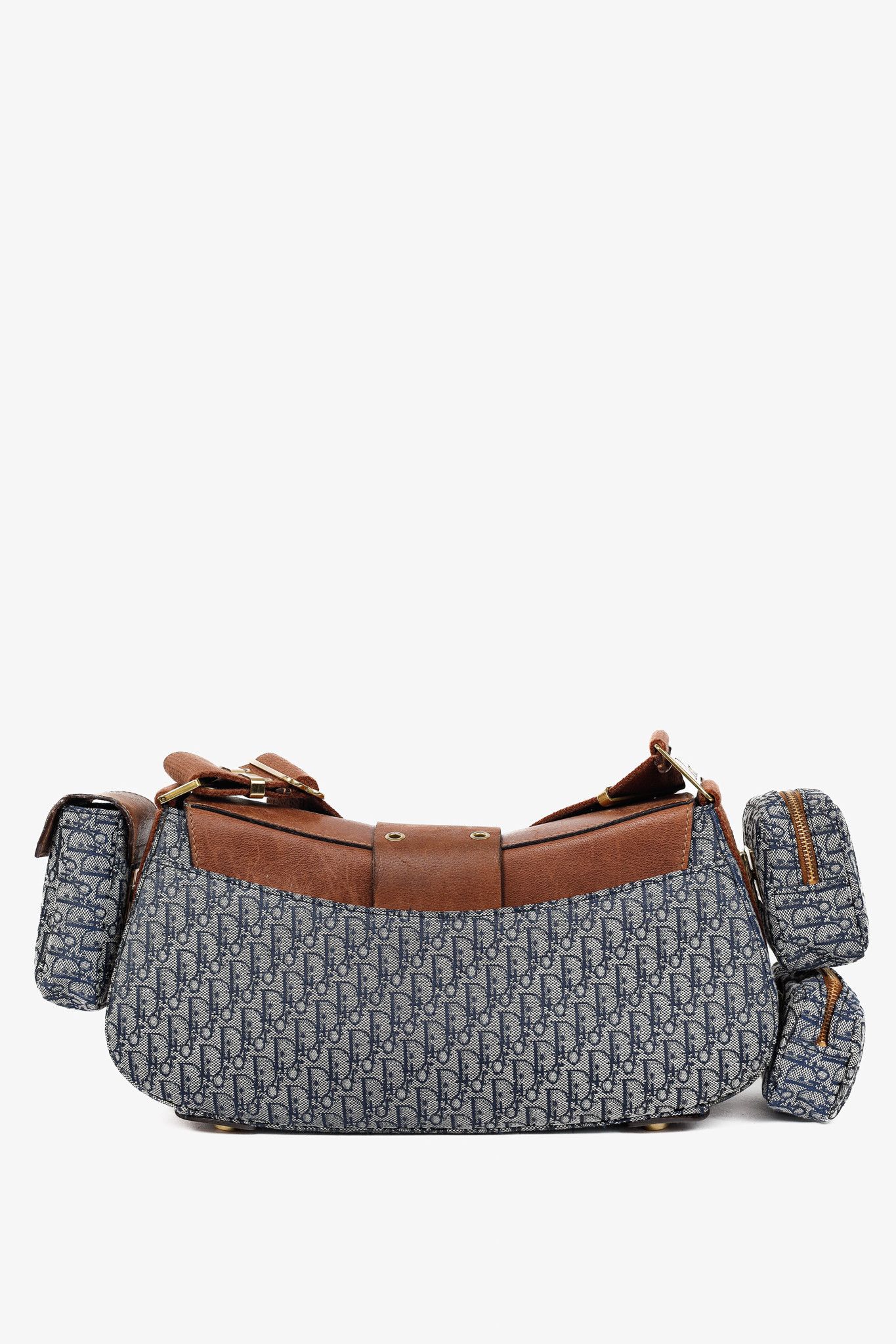 Dior Christian Dior Street Chic Columbus Avenue Logo-Jacquard Bag Size ONE SIZE - 4 Thumbnail