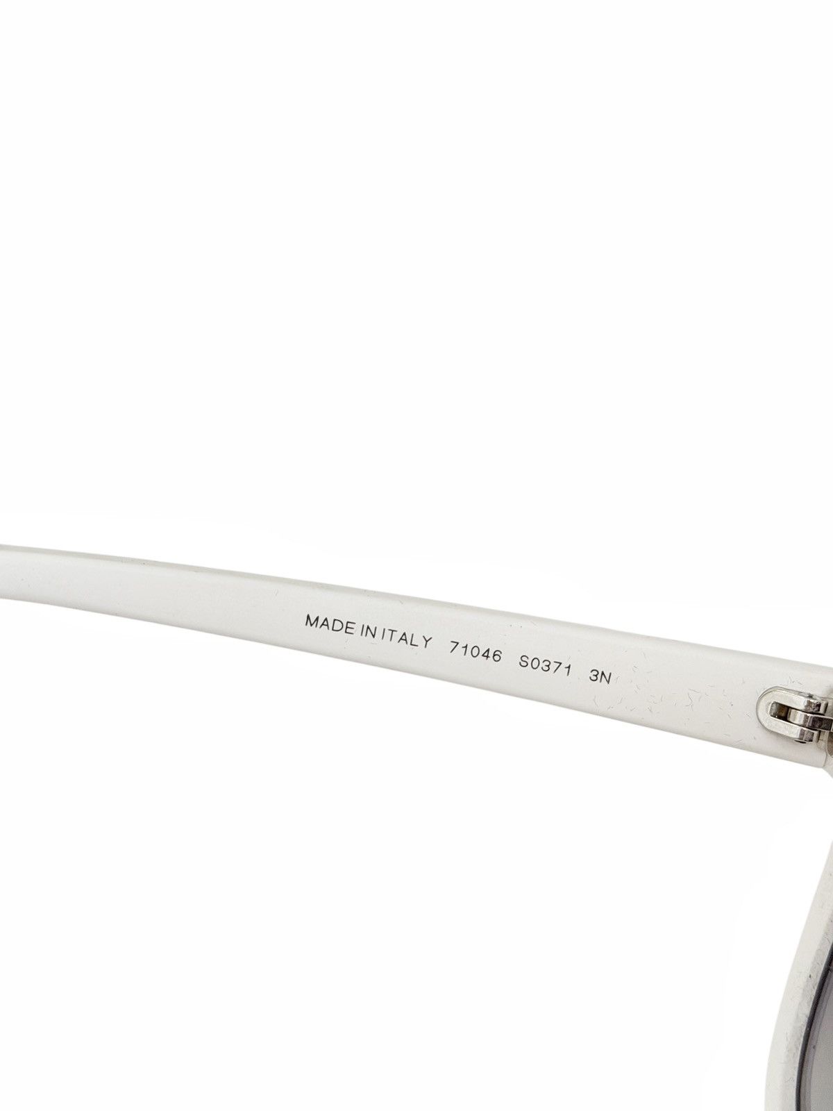 Chanel RARE Flip Visor White Sunglasses Size ONE SIZE - 11 Thumbnail
