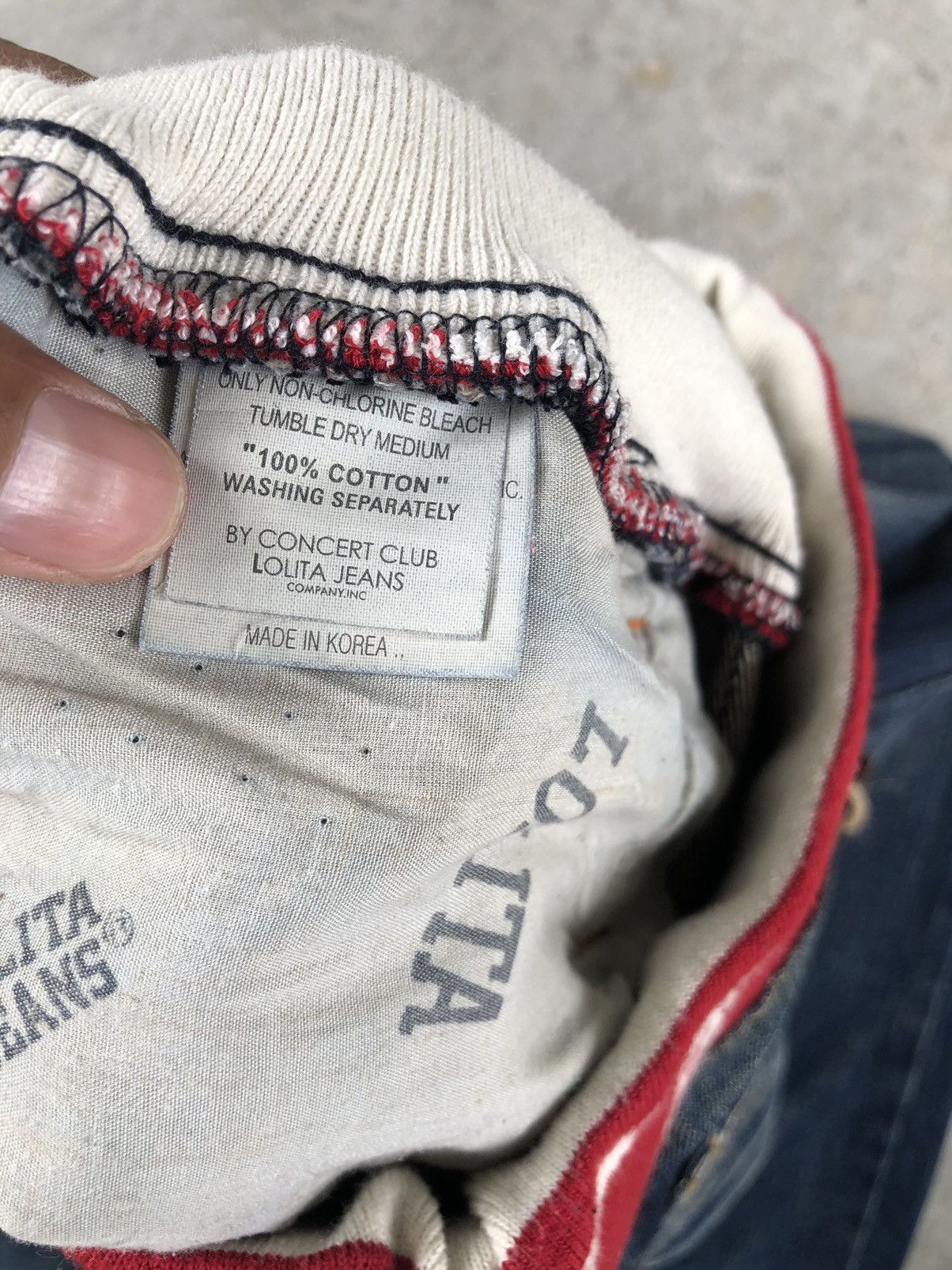 Japanese Brand Yoshitomo Nara Lolita Love Distressed Jeans Size US 32 / EU 48 - 16 Thumbnail