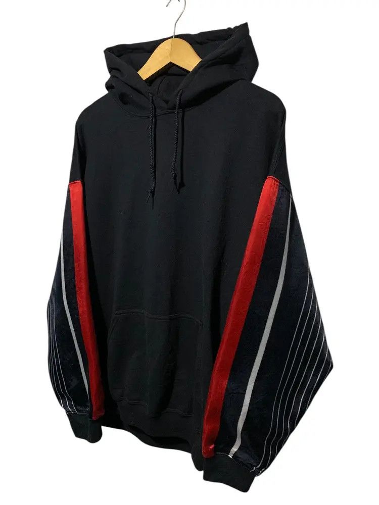 NOMA t.d FW19 NOMA t.d striped sleeve oversized hoodie Size US XL / EU 56 / 4 - 3 Thumbnail