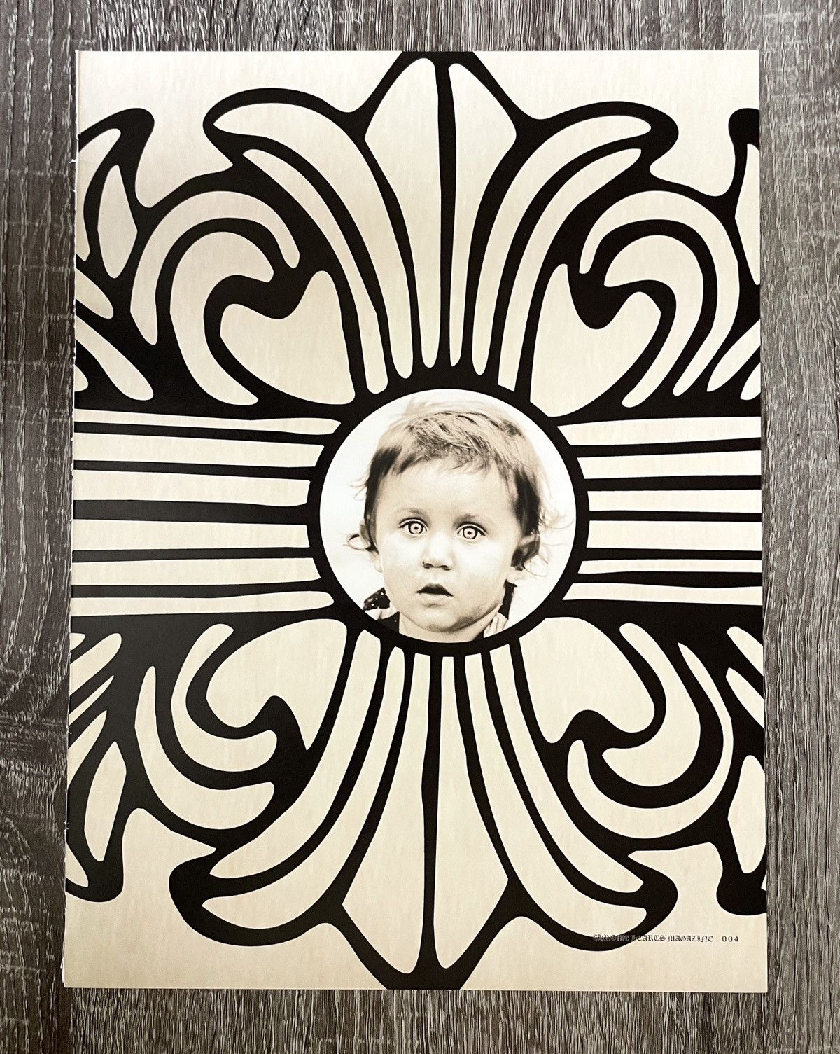 Chrome Hearts × Vintage Chrome Hearts close up baby 8x11 magazine cutout Poster Size ONE SIZE - 1 Thumbnail