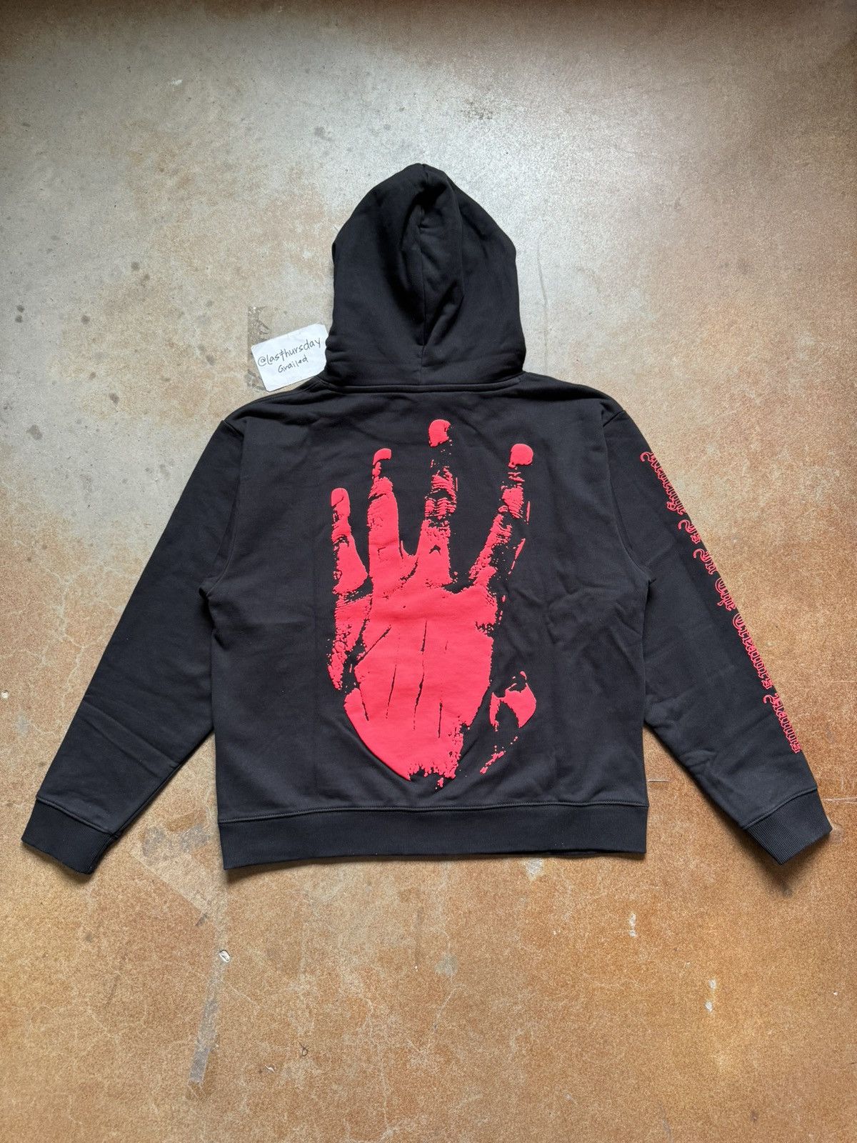 Revenge Revenge XXXTENTACION Kill Hoodie Black Red Medium Grailed