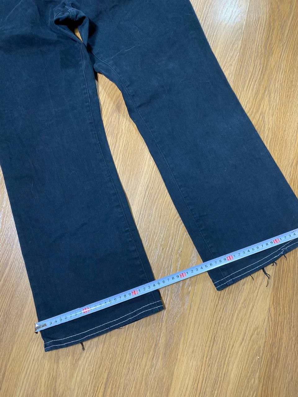 U.S. Polo Assn. Dirty Distressed Crush Faded Y2K baggy jeans pants Size US 30 / EU 46 - 10 Thumbnail