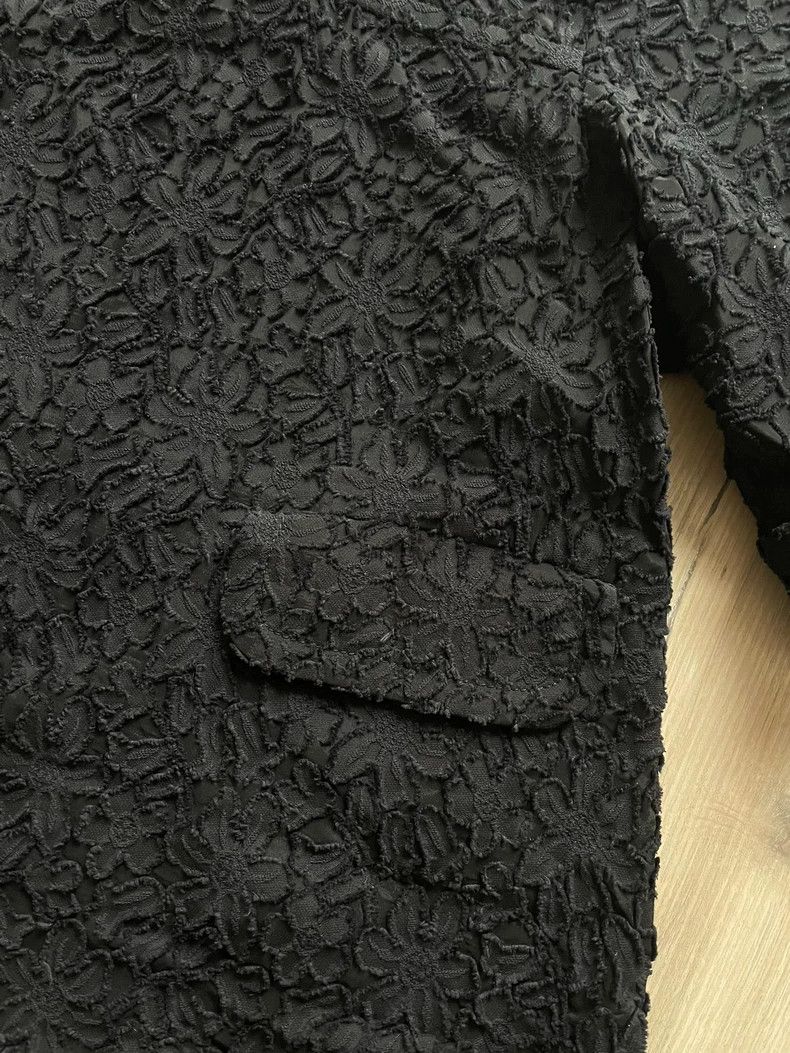 Comme des Garcons Comme des Garcons Black three-dimensional flowered dress Size XS / US 0-2 / IT 36-38 - 7 Thumbnail