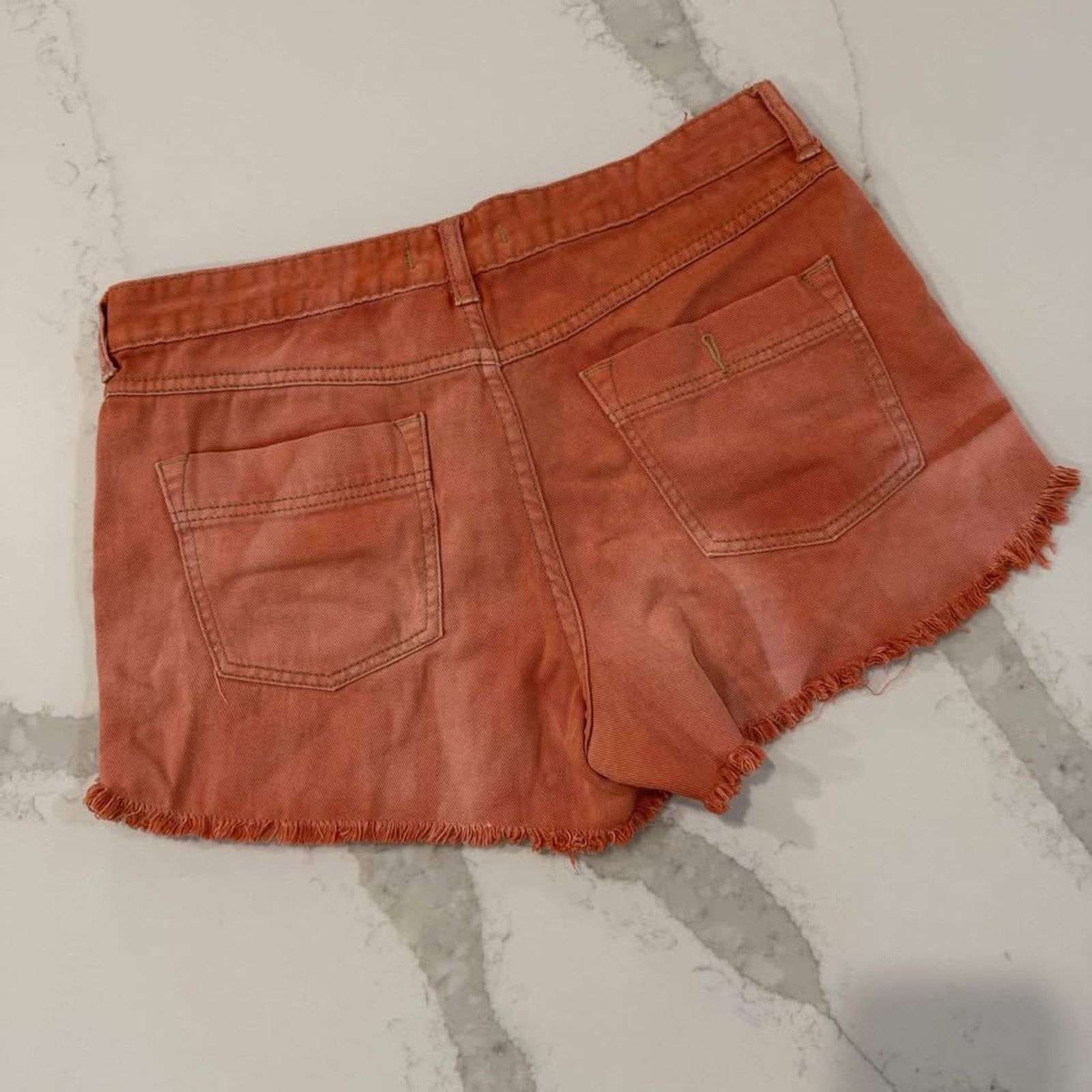 Free People Free People Raw Hem CutOff Denim Jean Shorts Womens 30 Faded Size 30" / US 8 / IT 44 - 5 Thumbnail