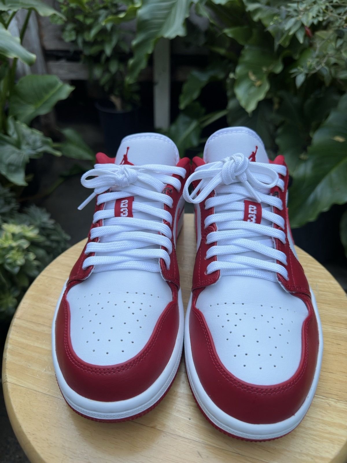 Jordan Brand × Nike Jordan 1 Low Gym Red White ( Size 8 ) (Used) Size US 8 / EU 41 - 7 Thumbnail