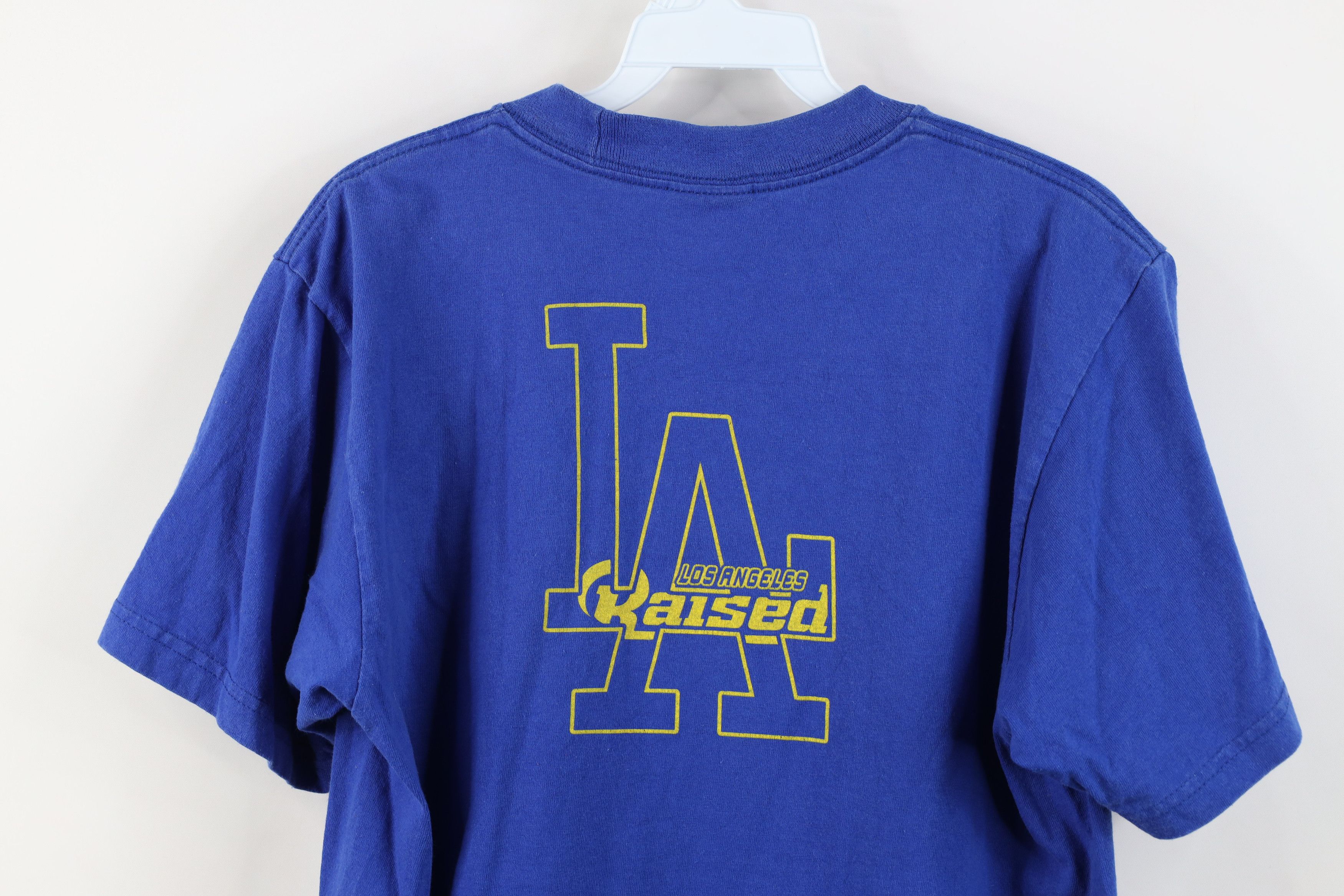 Vintage Y2K Los Angeles Rams LA Rams Football Short Sleeve T-Shirt Size US M / EU 48-50 / 2 - 12 Thumbnail