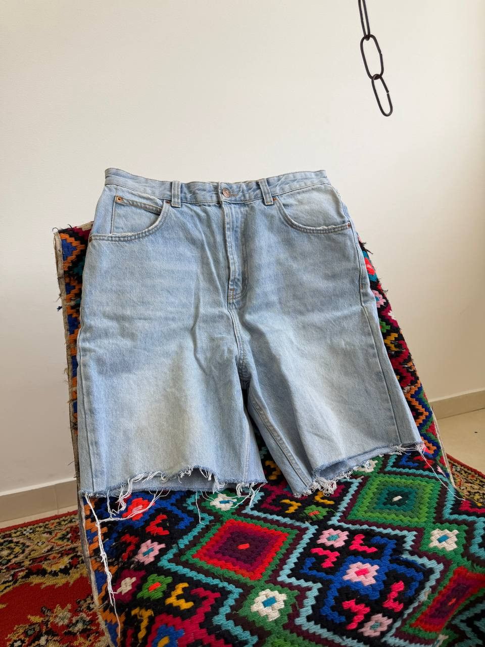 Tornado Mart Crazy Vintage Coogi Shorts Baggy Embroidered Rap Hiphop Size US 32 / EU 48 - 1 Thumbnail