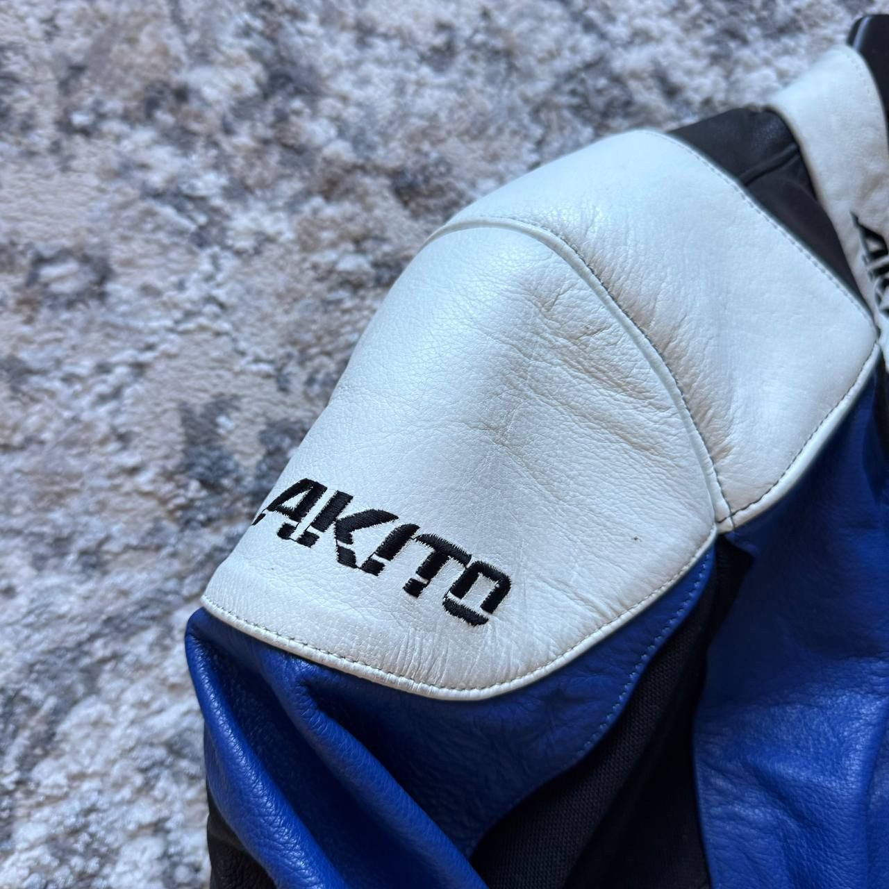Japanese Brand AKITO Japanese Moto Leather Racing Jacket Size US S / EU 44-46 / 1 - 7 Thumbnail