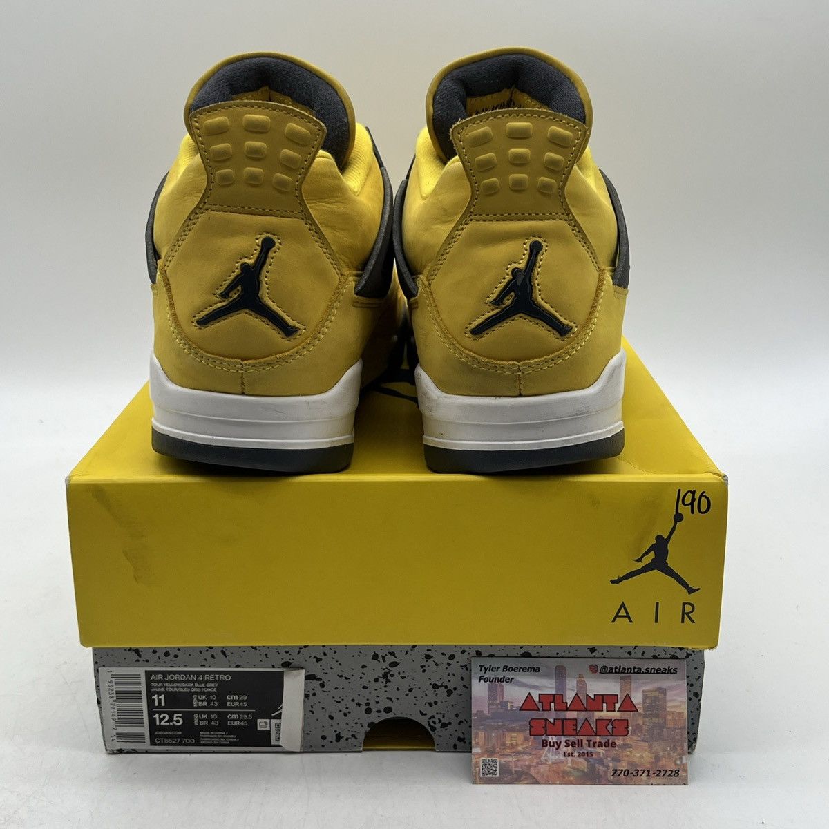 Jordan Brand Air Jordan 4 lightning Size US 11 / EU 44 - 3 Thumbnail