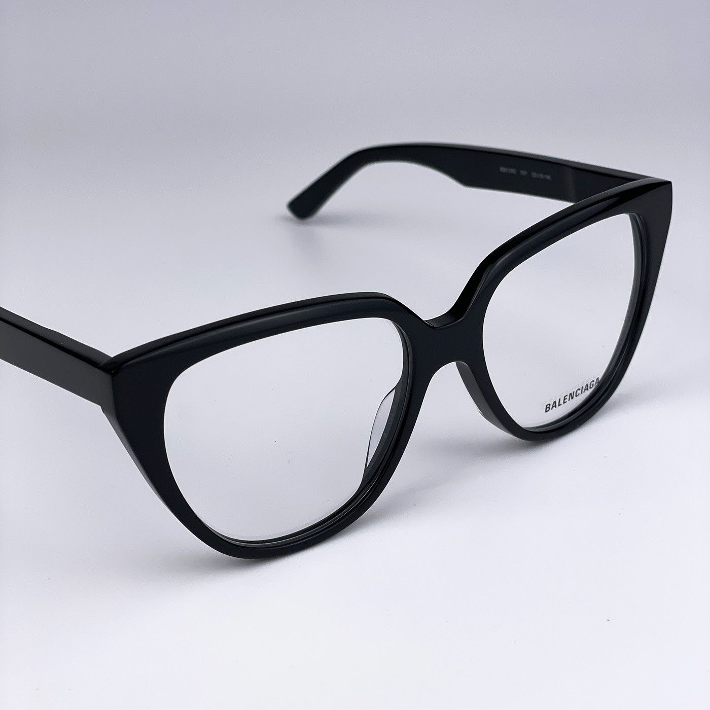 Balenciaga NEW Balenciaga BB0129O 001 Black Butterfly Women Eyeglasses Size ONE SIZE - 8 Thumbnail