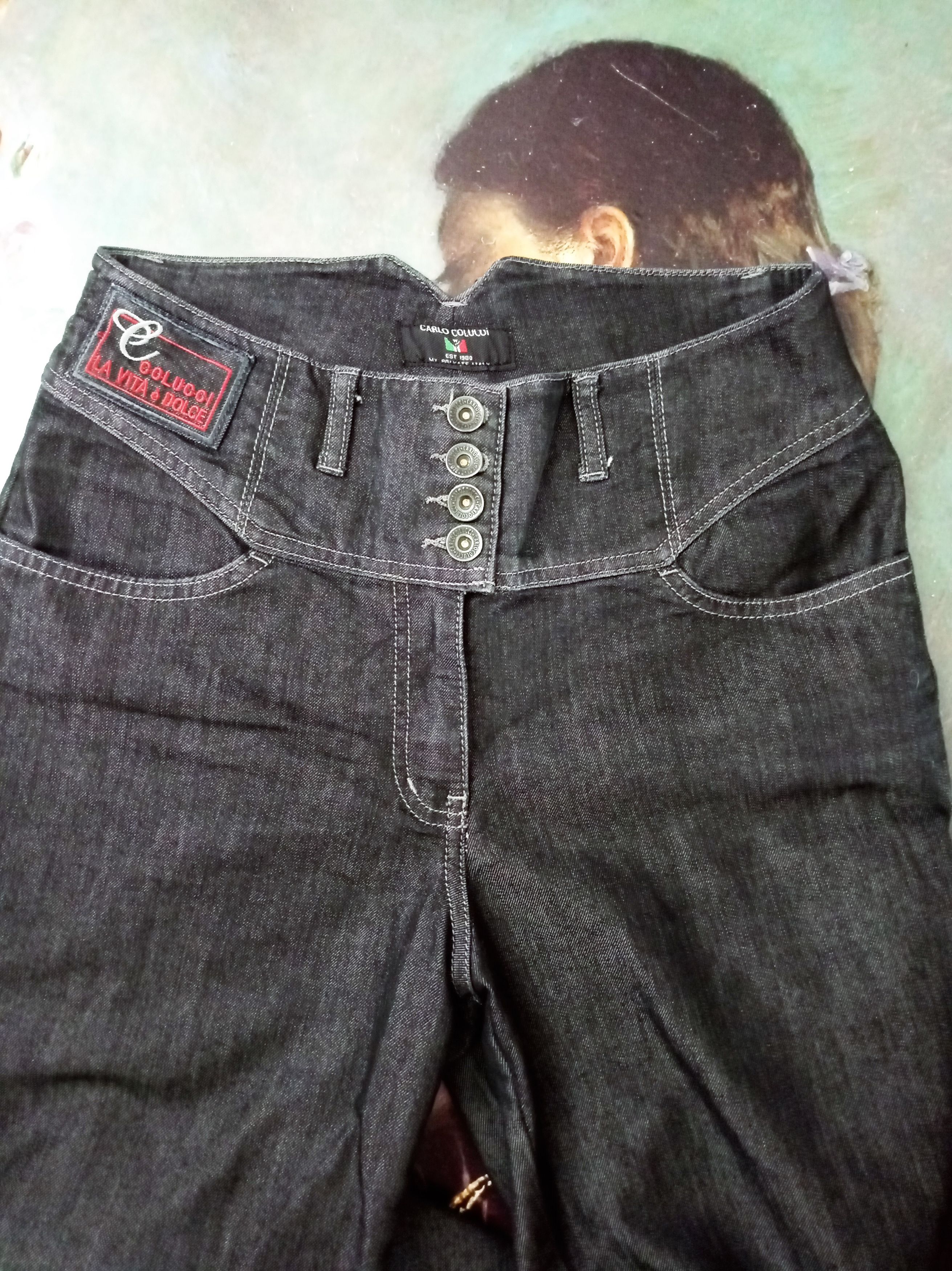 Carlo Colucci × Vintage Vintage Italian jeans Carlo Colucci Size 25" / US 0 / IT 36 - 2 Thumbnail