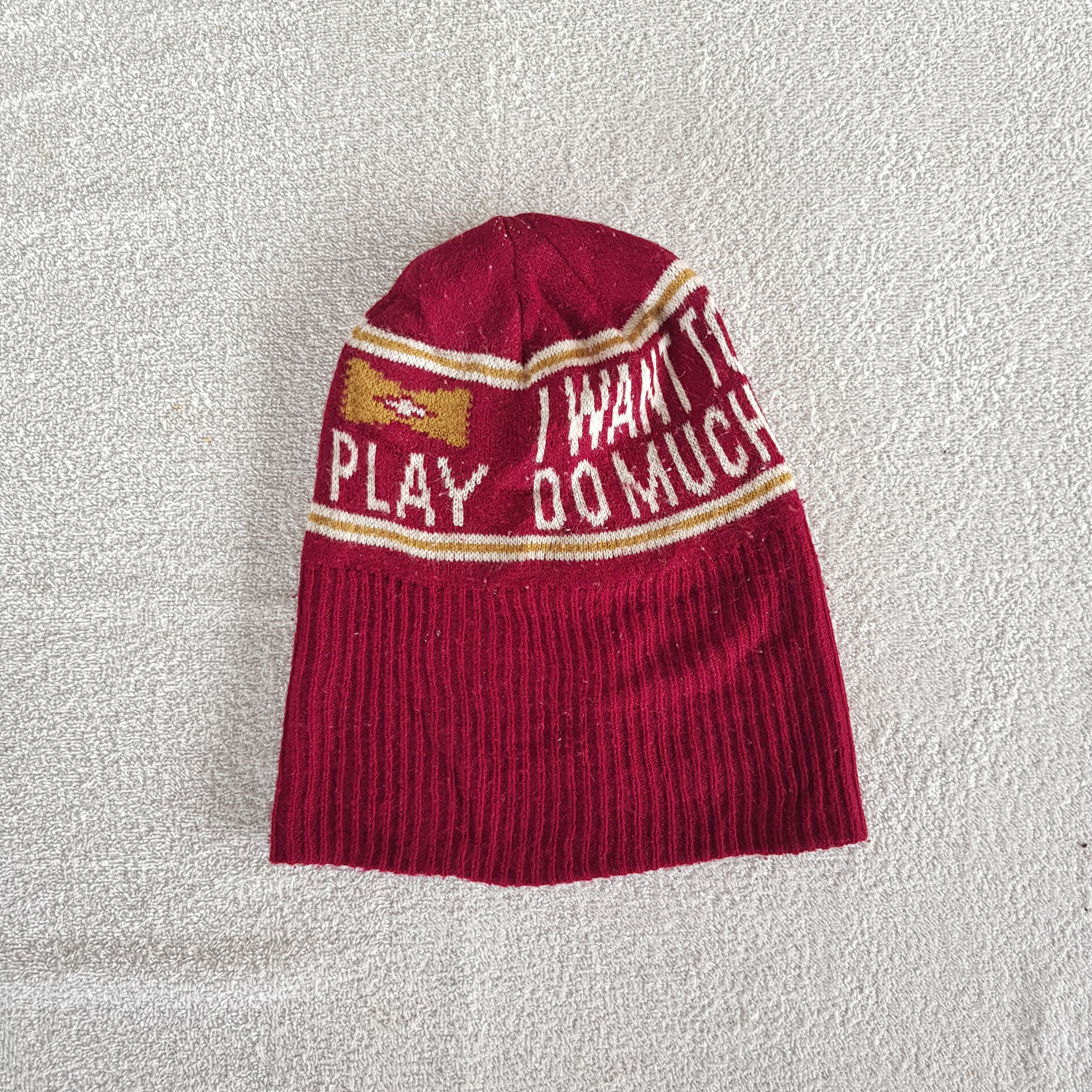 Japanese Brand Vintage Unknown Japanese Brand Beanie Humor Snow Caps Hats Size ONE SIZE - 5 Thumbnail
