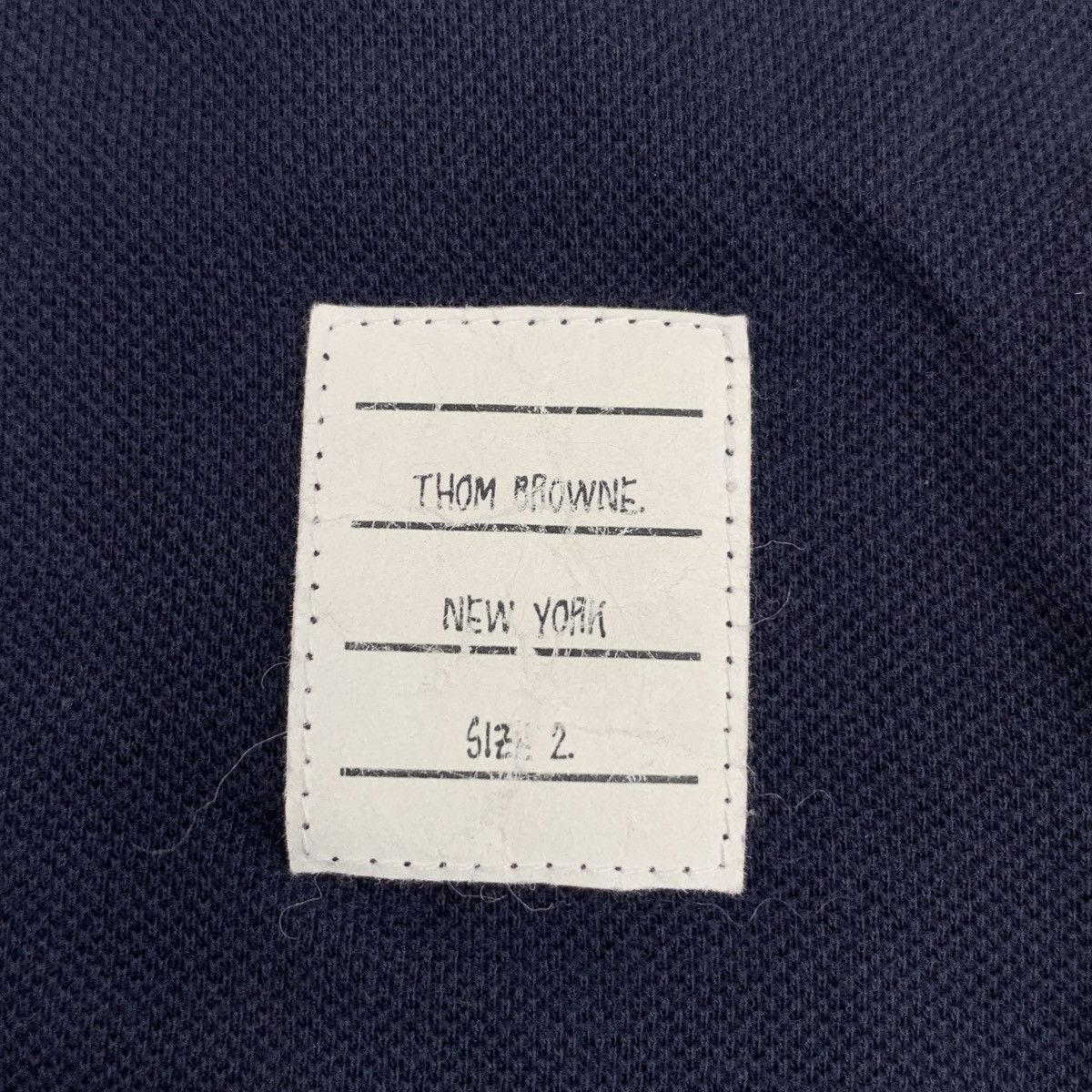 Thom Browne Thom Browne Navy Pocket Stripe Short Sleeve T-Shirt K26WX Size US M / EU 48-50 / 2 - 5 Thumbnail