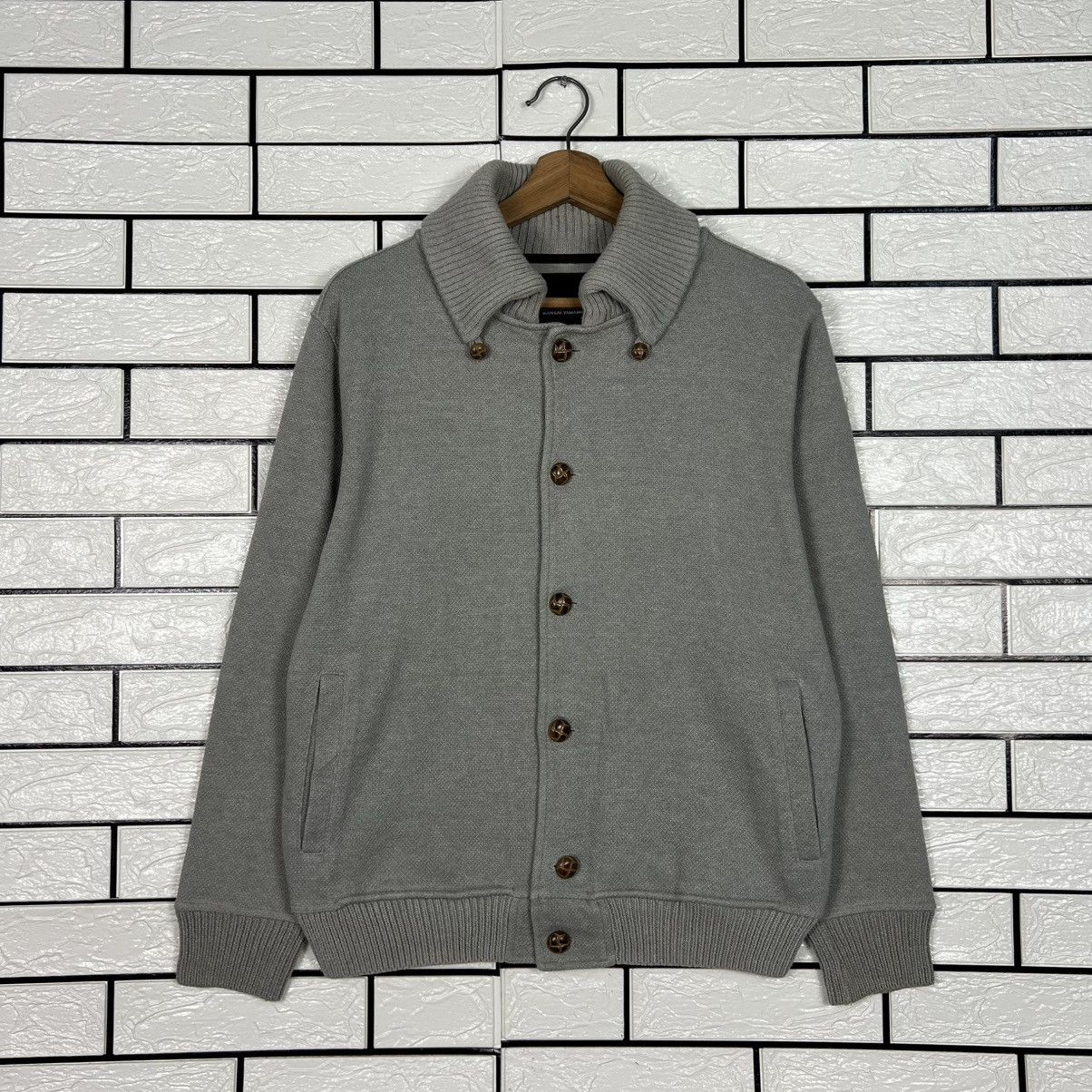 Kansai Yamamoto Up To You KANSAI YAMAMOTO Casual Sweater Jacket #4009-C182 Size US M / EU 48-50 / 2 - 1 Thumbnail