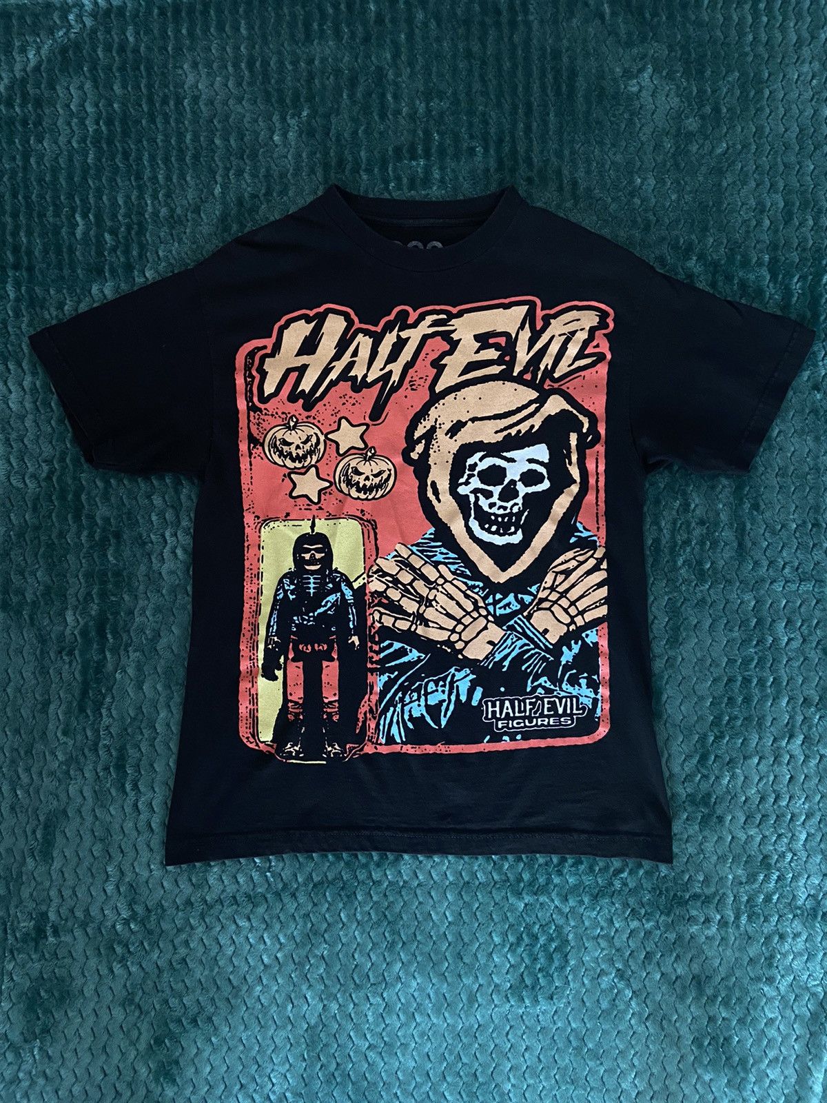 Half Evil 🚨HALLOWEEN HALF EVIL TEE🚨 Size US S / EU 44-46 / 1 - 1 Thumbnail