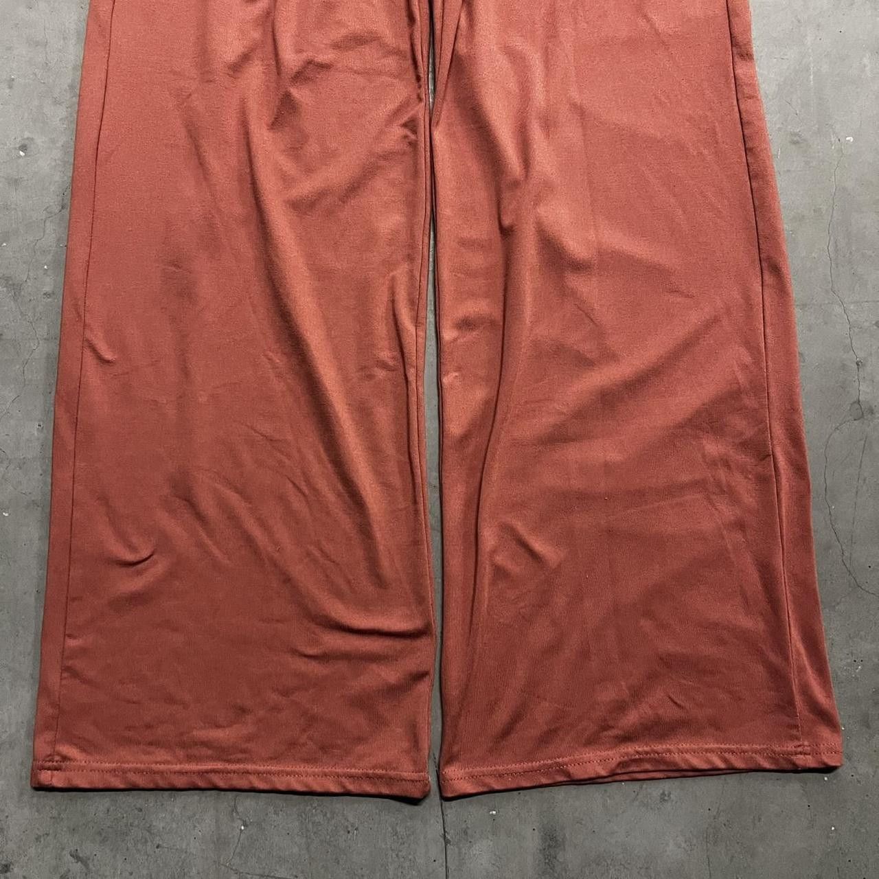 Vintage Vintage Y2K/2000s Baggy Wideleg Yoga Style Peach Sweatpants! Size US 30 / EU 46 - 4 Thumbnail