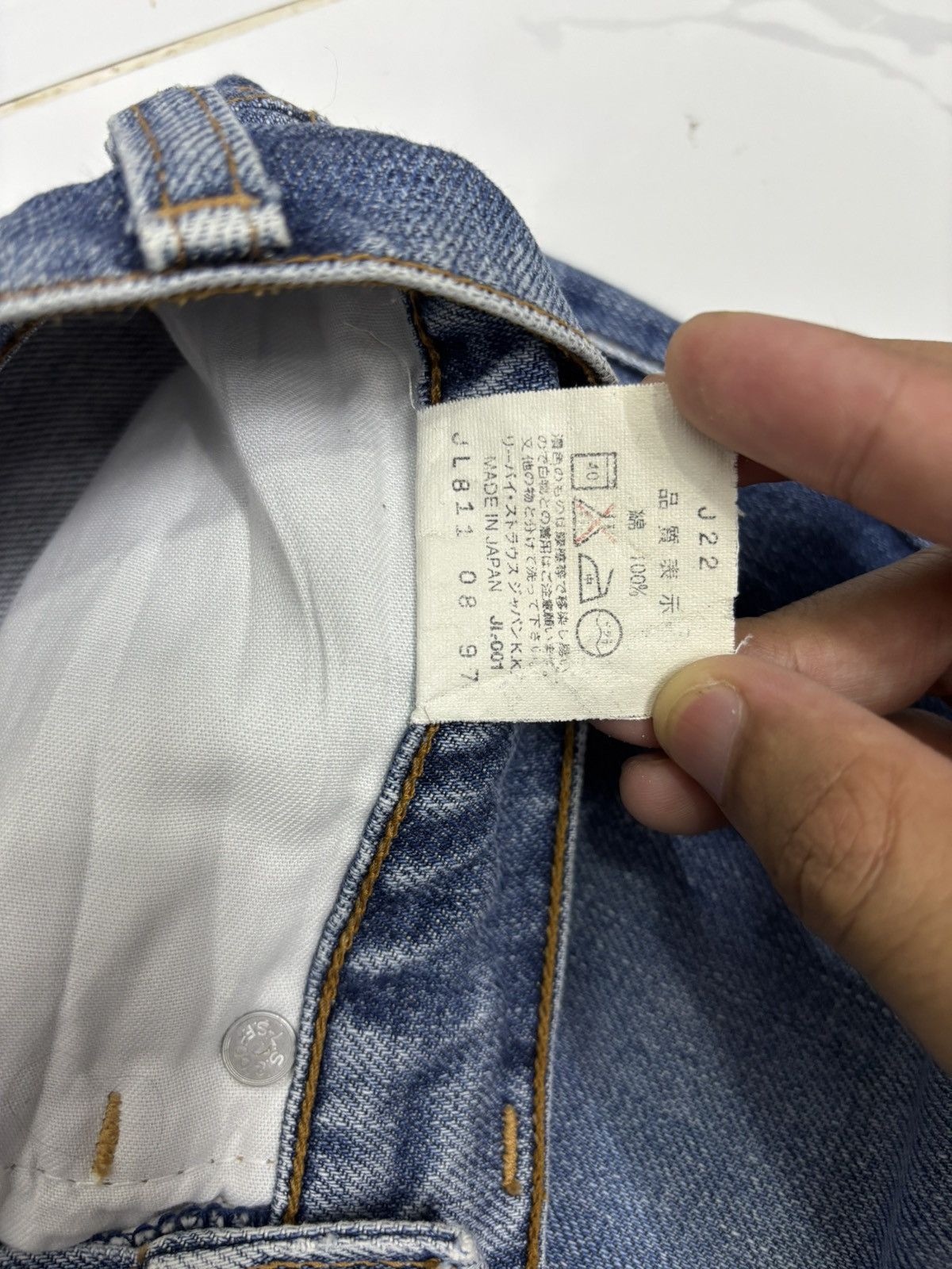 Levi's × Levi's Vintage Clothing Vintage Levis W519 Made In Japan Washed Denim Jeans Size 28" / US 6 / IT 42 - 11 Thumbnail