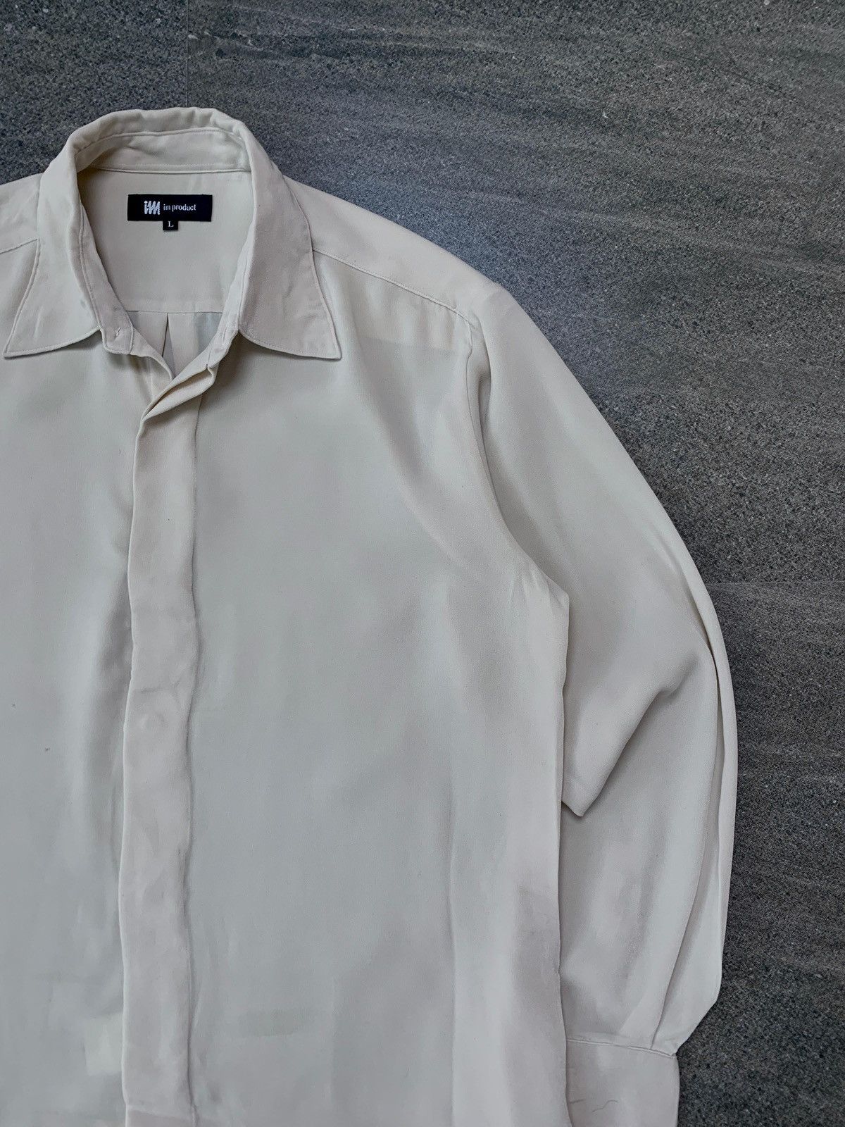 Issey Miyake Hidden Button Shirt Size US S / EU 44-46 / 1 - 2 Thumbnail