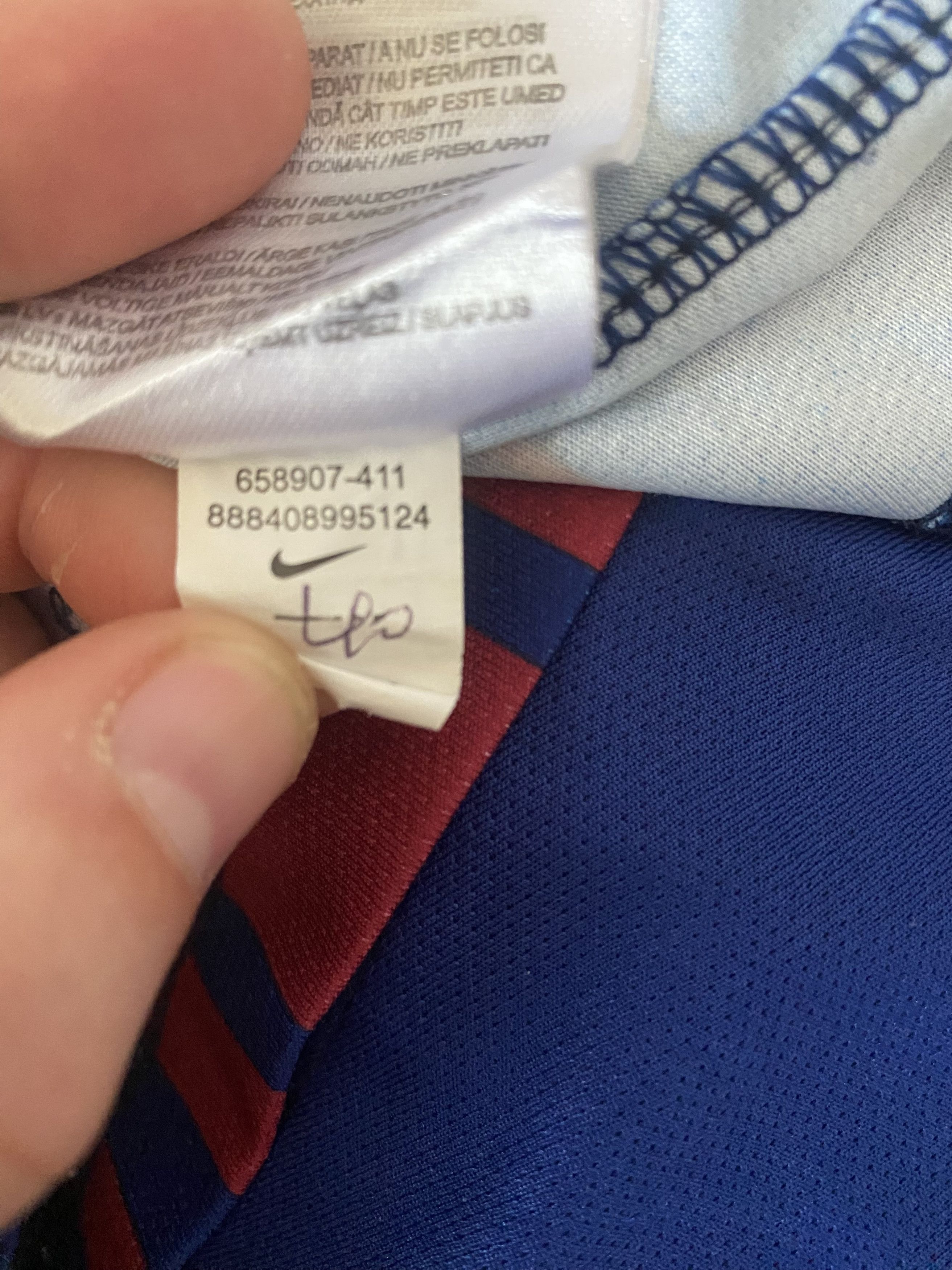 Nike F.C. BARCELONA #10 MESSI 2017 - 2018 Nike children - UNIQUE Size US XXS / EU 40 - 3 Thumbnail