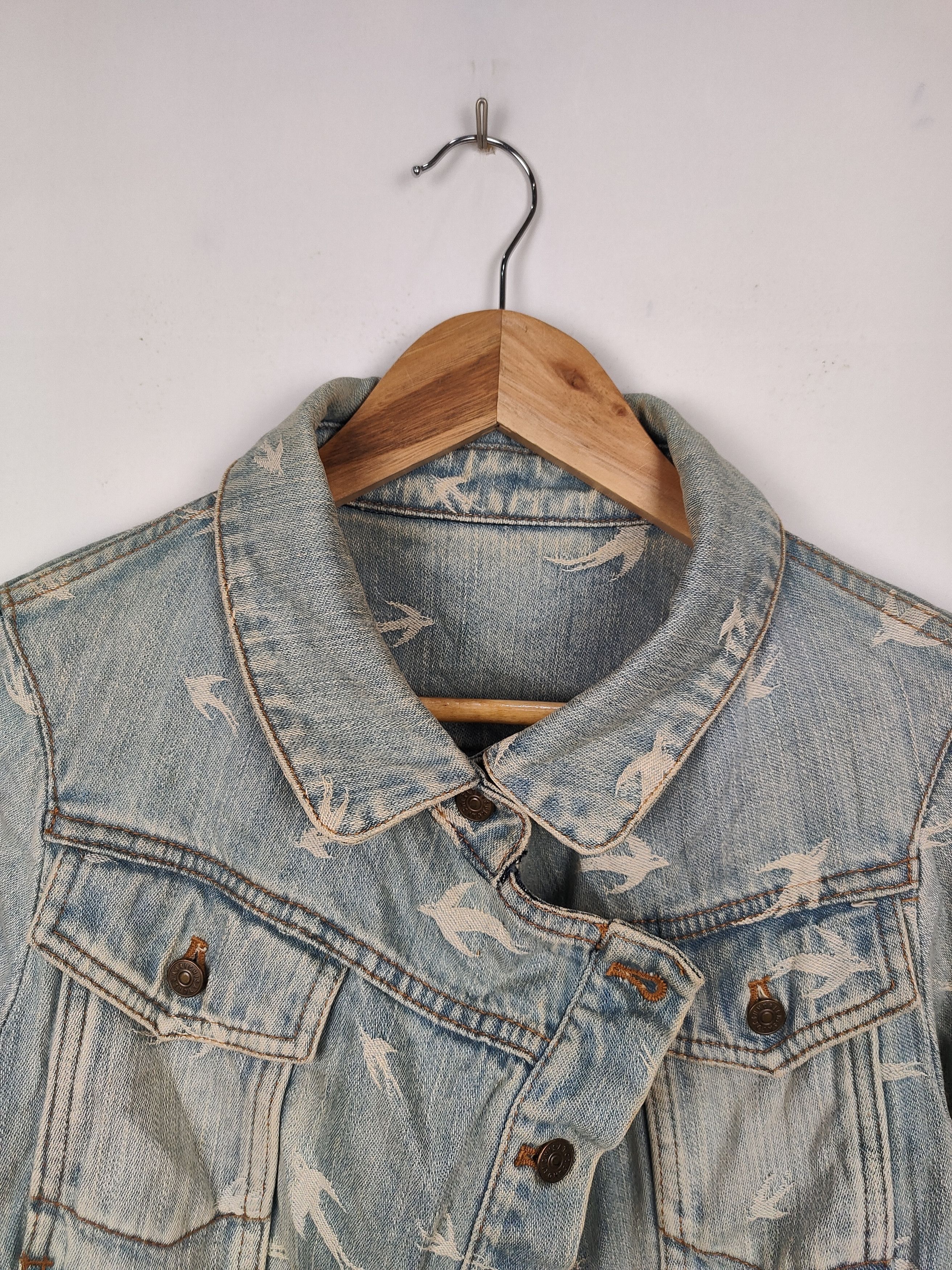 Issey Miyake Issey Miyake Tsumori Chisato Denim Jacket Size S / US 4 / IT 40 - 3 Thumbnail