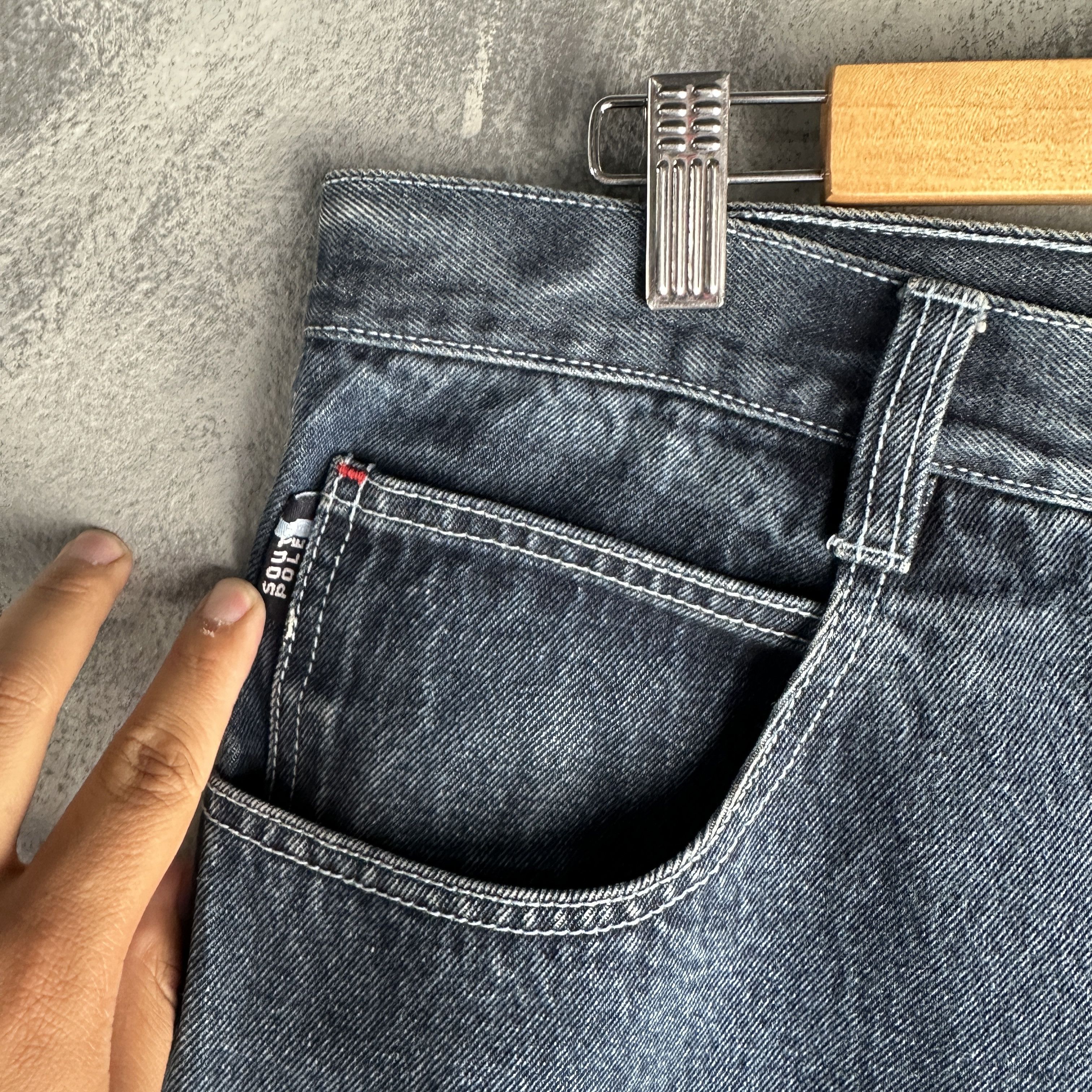Southpole Vtg Y2K Southpole Baggy Jorts Shorts Hip Hop 5 Pocket Denim Size US 38 / EU 54 - 5 Thumbnail
