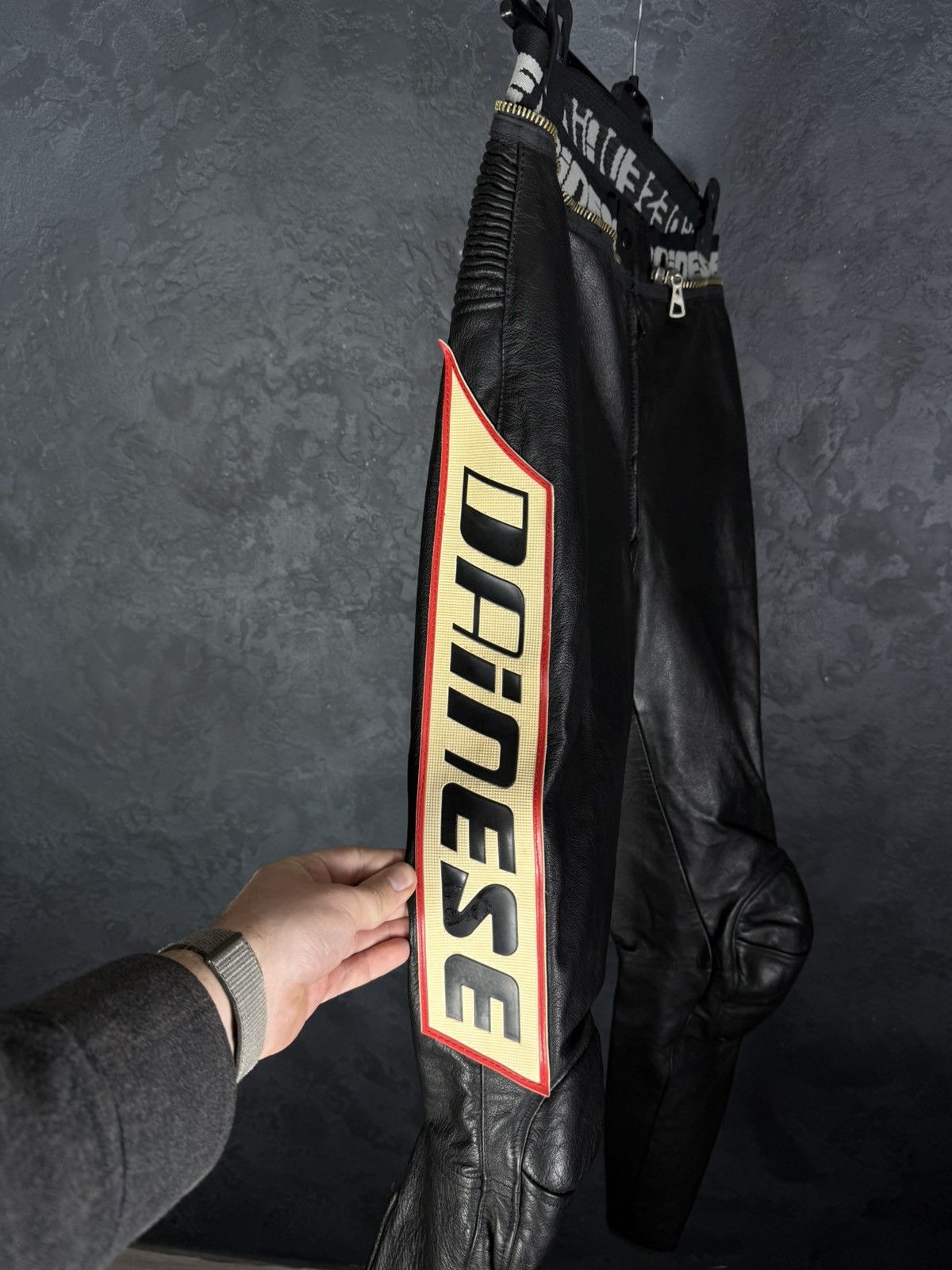 Dainese Vtg Dainese Women One Piece Leather Motorcycle Racing Suit Size XL / US 12-14 / IT 48-50 - 20 Thumbnail