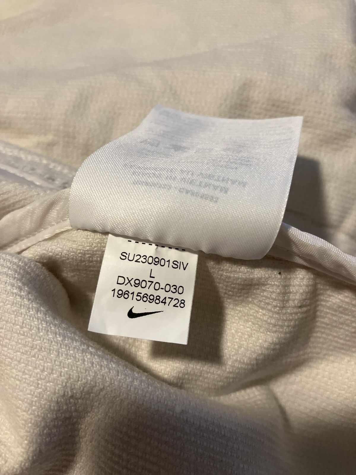 Nike Cream nike jacket Size US L / EU 52-54 / 3 - 4 Thumbnail
