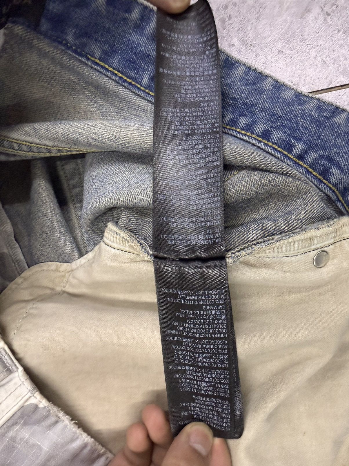 Balenciaga Balenciaga 24ss camo & denim pants Size US 34 / EU 50 - 5 Thumbnail