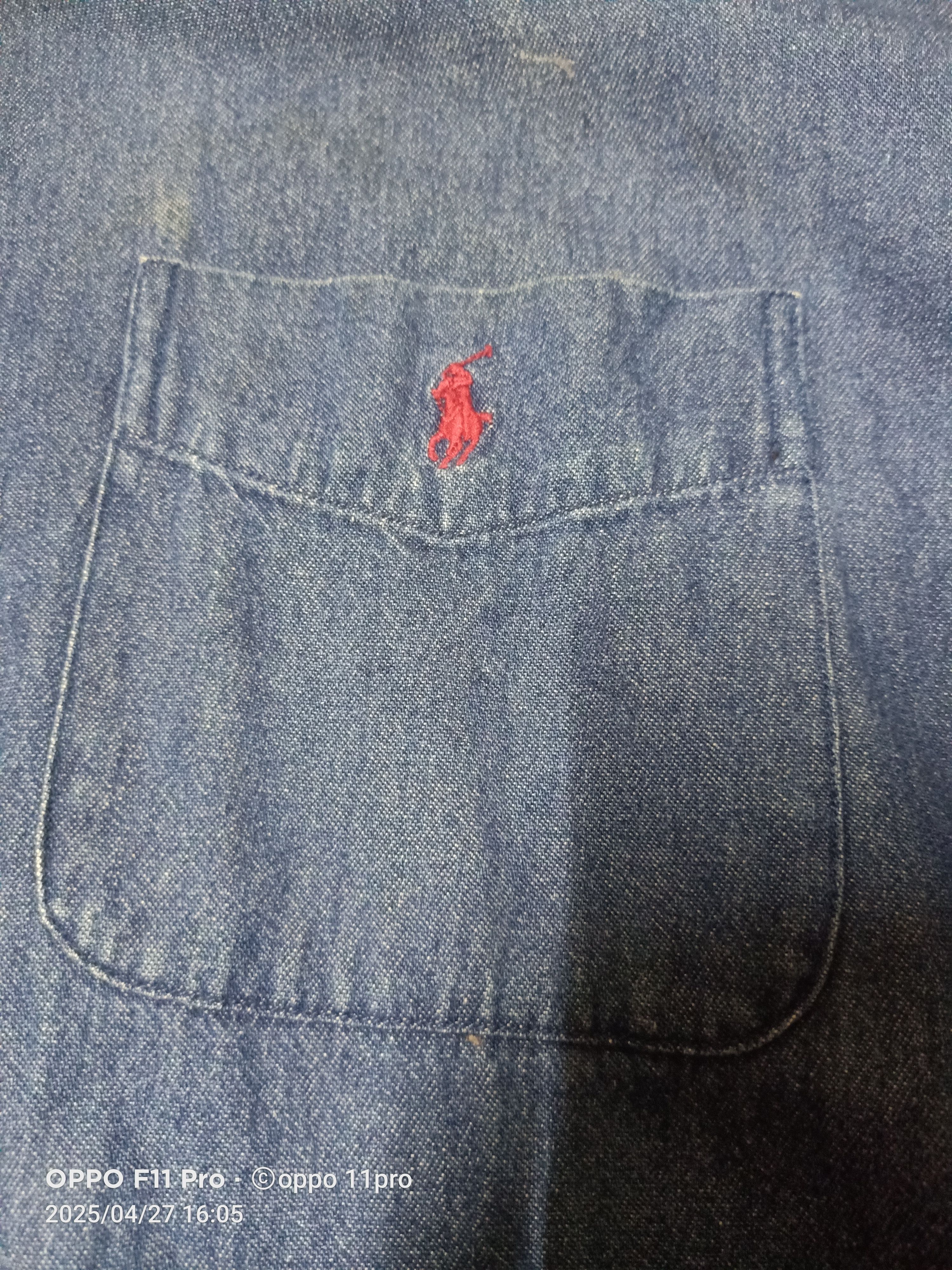 Polo Ralph Lauren × Vintage Polo Vintage 90s Button Up Blaire Front Poket Size US L / EU 52-54 / 3 - 4 Thumbnail