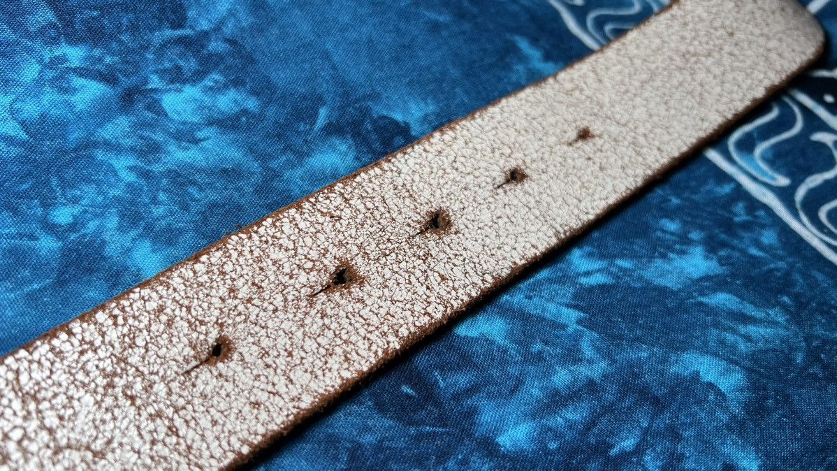 Vintage Vintage Avant Garde Vintage Leather Star belt Y2K Size 30 - 10 Thumbnail