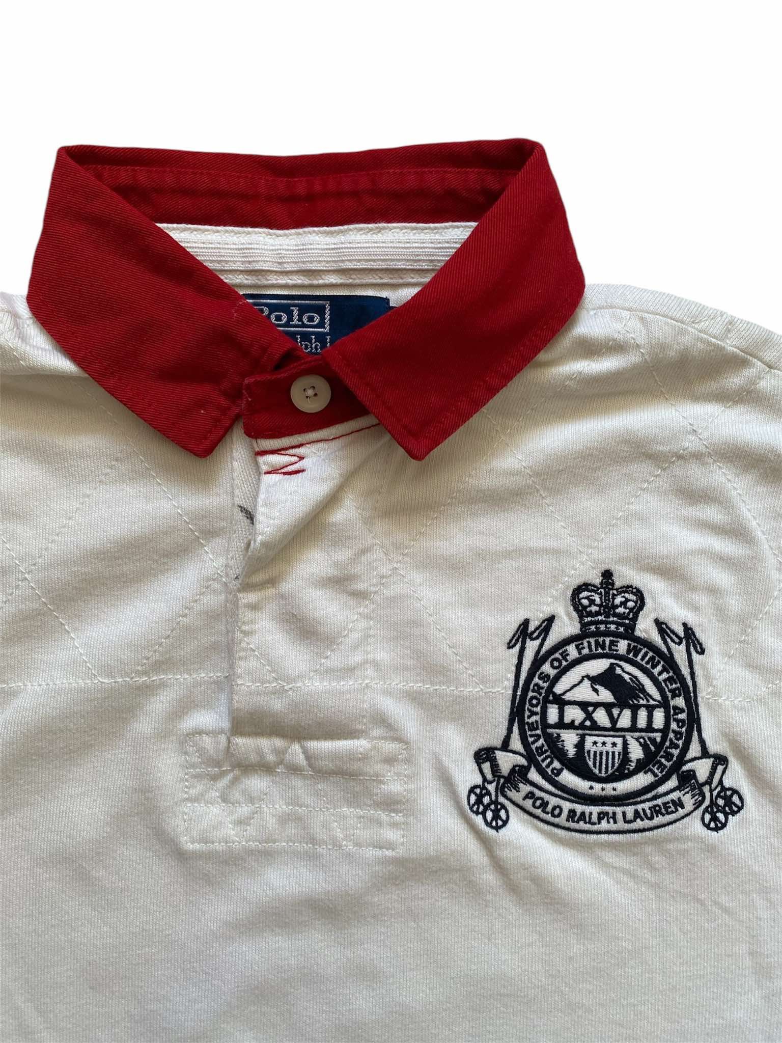 Polo Ralph Lauren × Vintage Vintage Polo Ralph Lauren Rugby Ski Collar Size US M / EU 48-50 / 2 - 3 Thumbnail