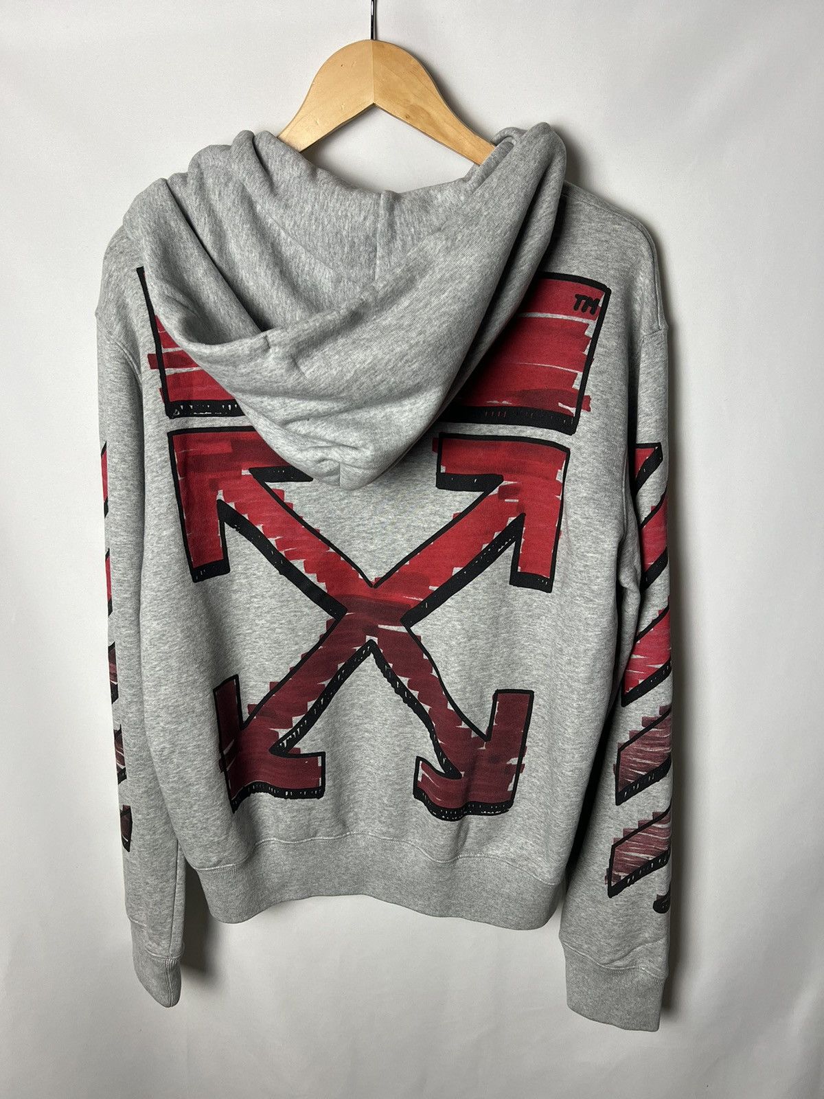 Off-White Off-white gray hoodie Size US M / EU 48-50 / 2 - 6 Thumbnail
