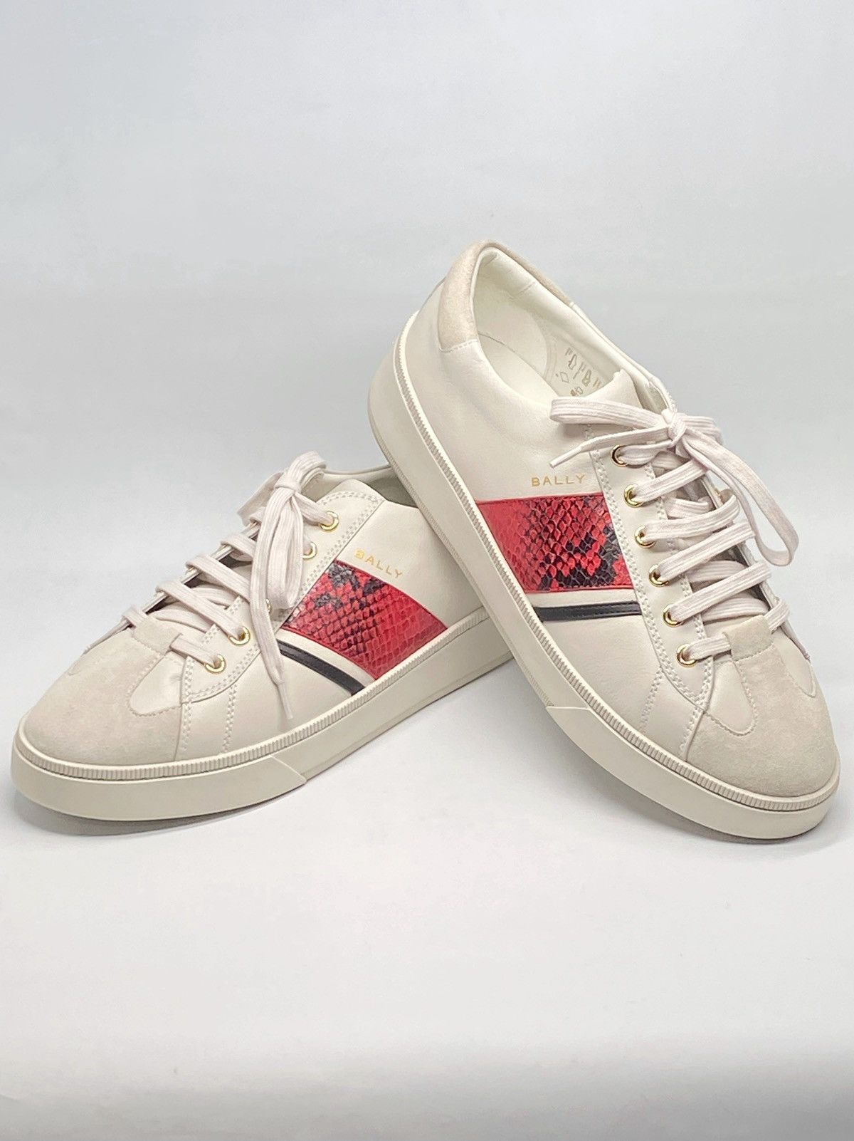 Bally Bally Roller Embossed Low-Top Sneakers size 43/us size 10 Size US 10 / EU 43 - 9 Thumbnail
